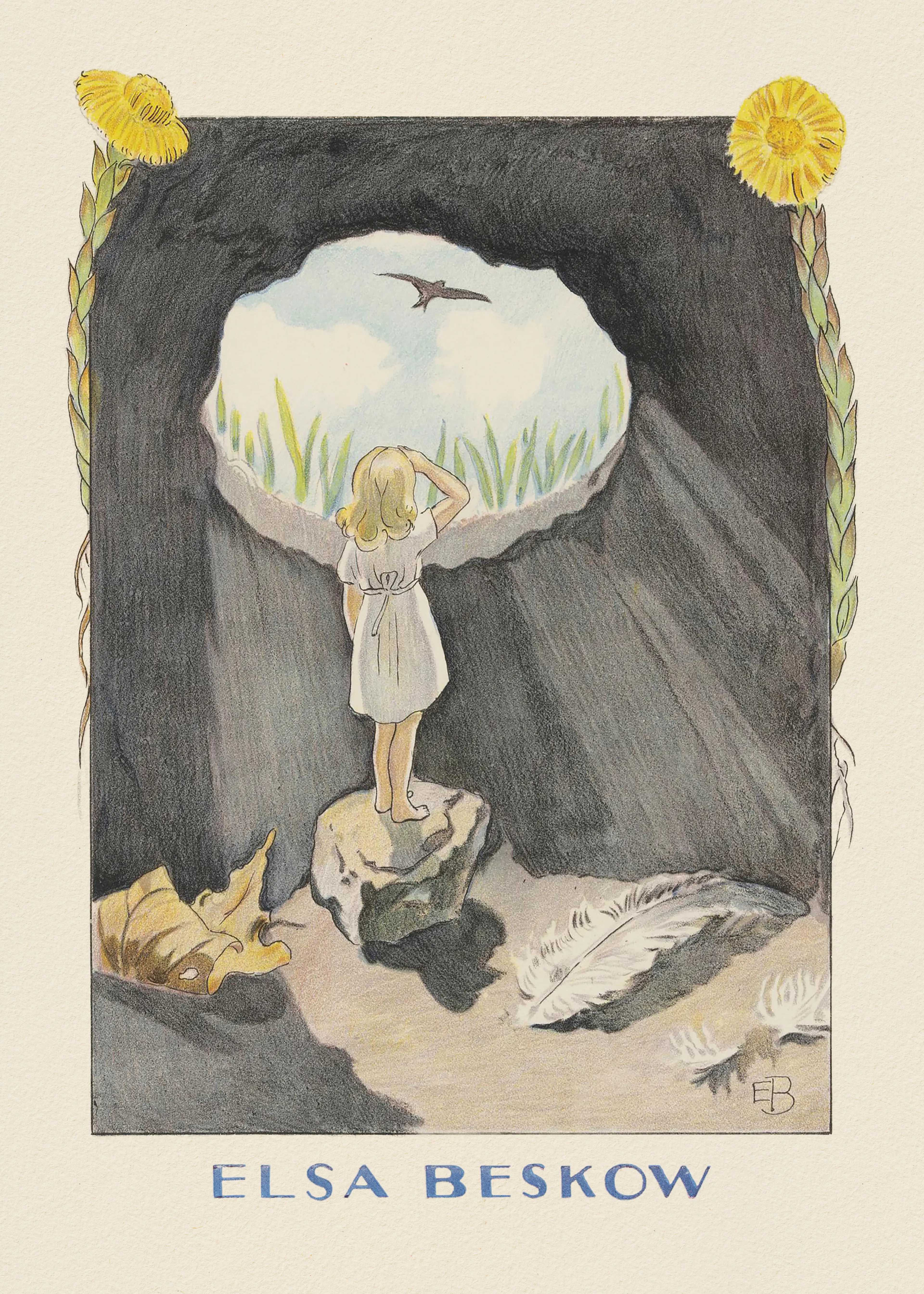 Elsa Beskow și Hc Andersen - Degețica Poster 0