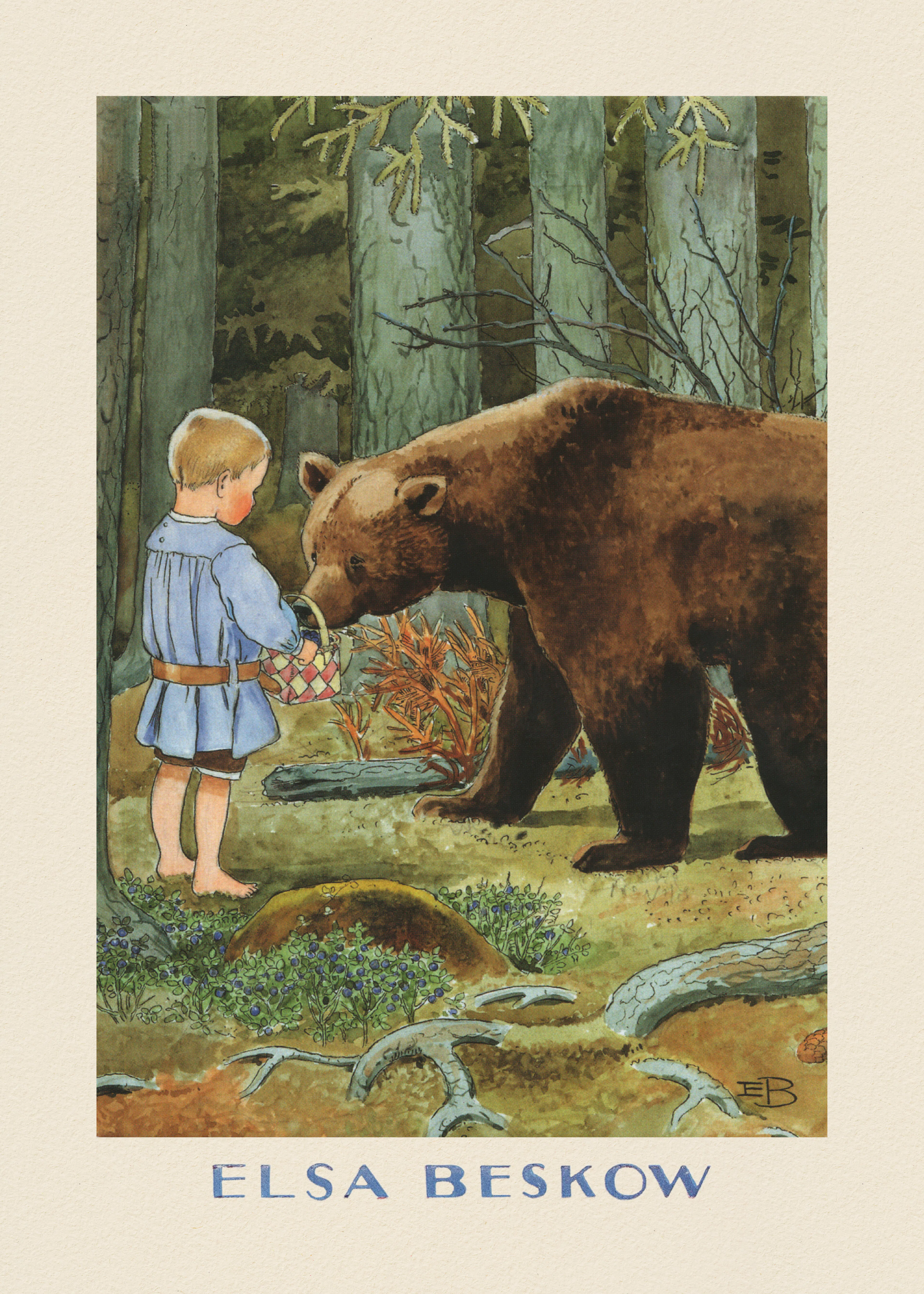 Elsa Beskow - Mors Lilla Olle ポスター 0