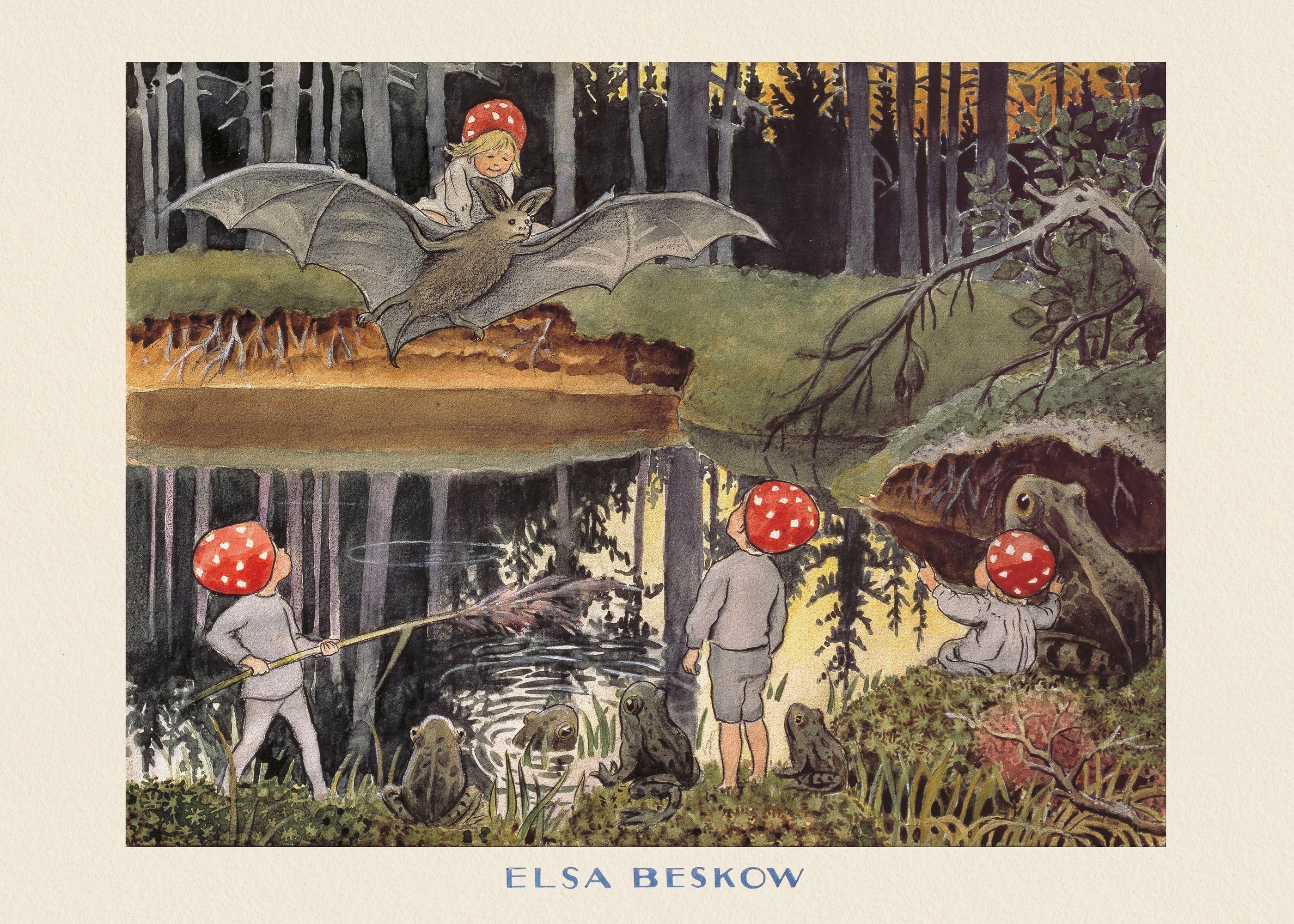 Elsa Beskow ポスター | 北欧ウォールアート & ポスター
