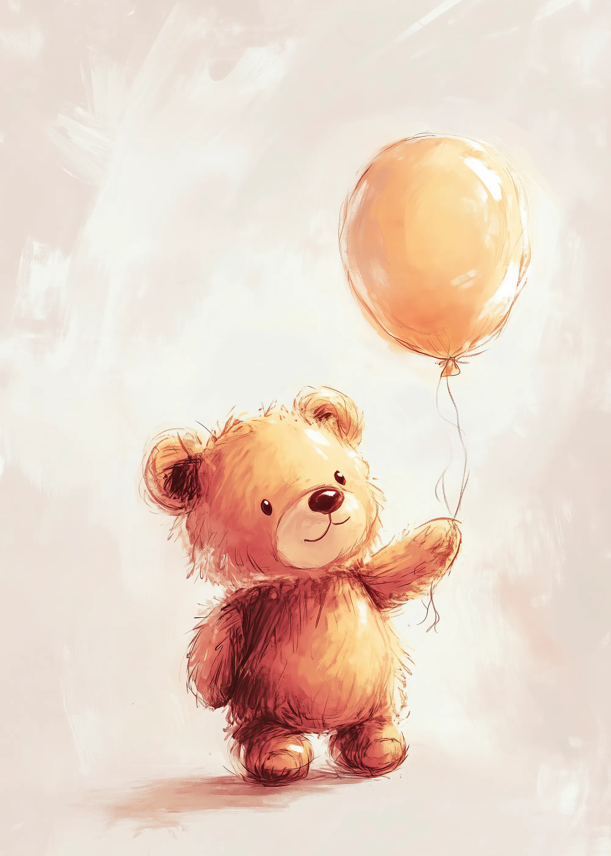 Andreas Magnusson - Dreamy Teddy Balloon Poster 0