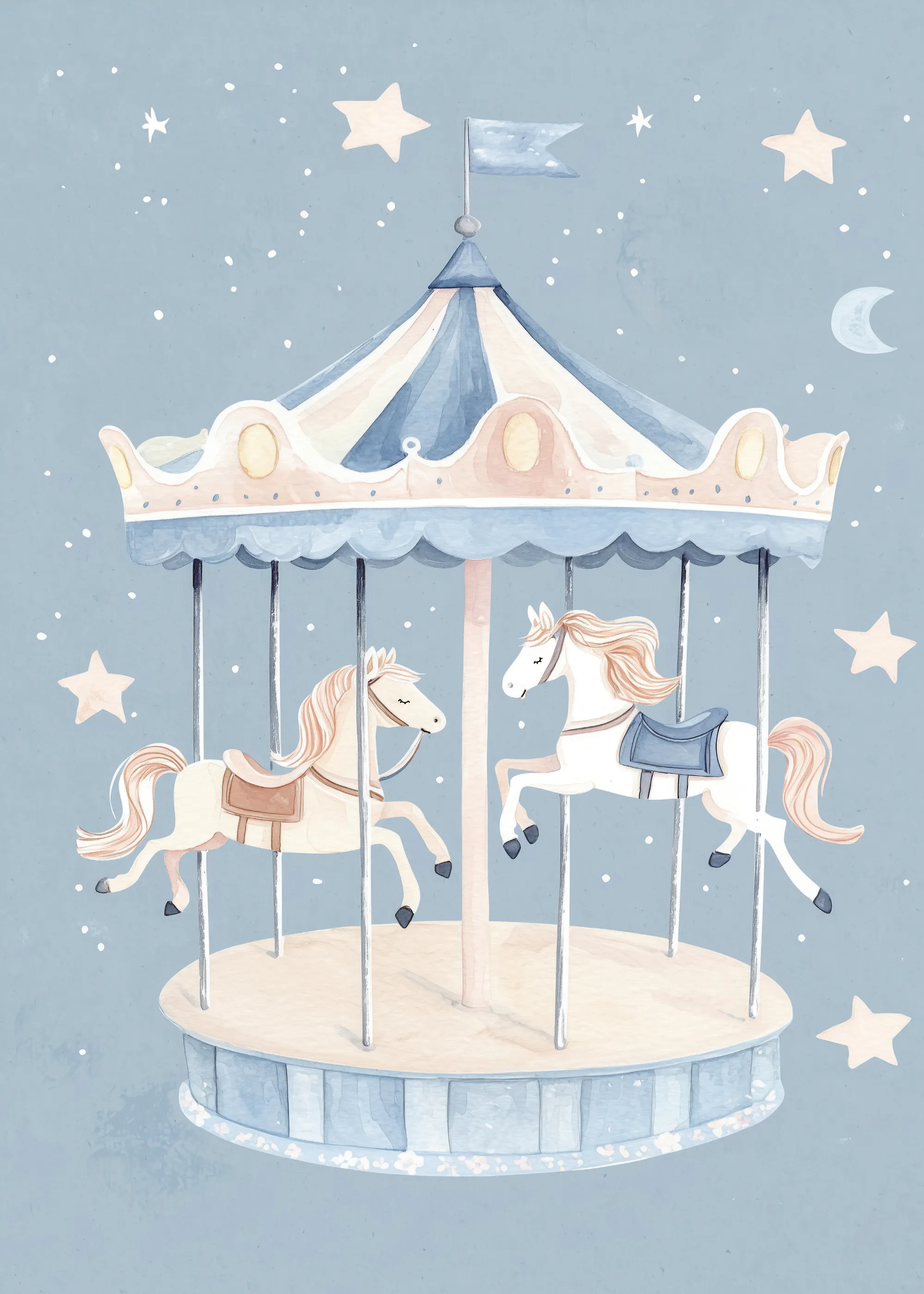 Treechild - Dreamy Carousel Ride Poster 0