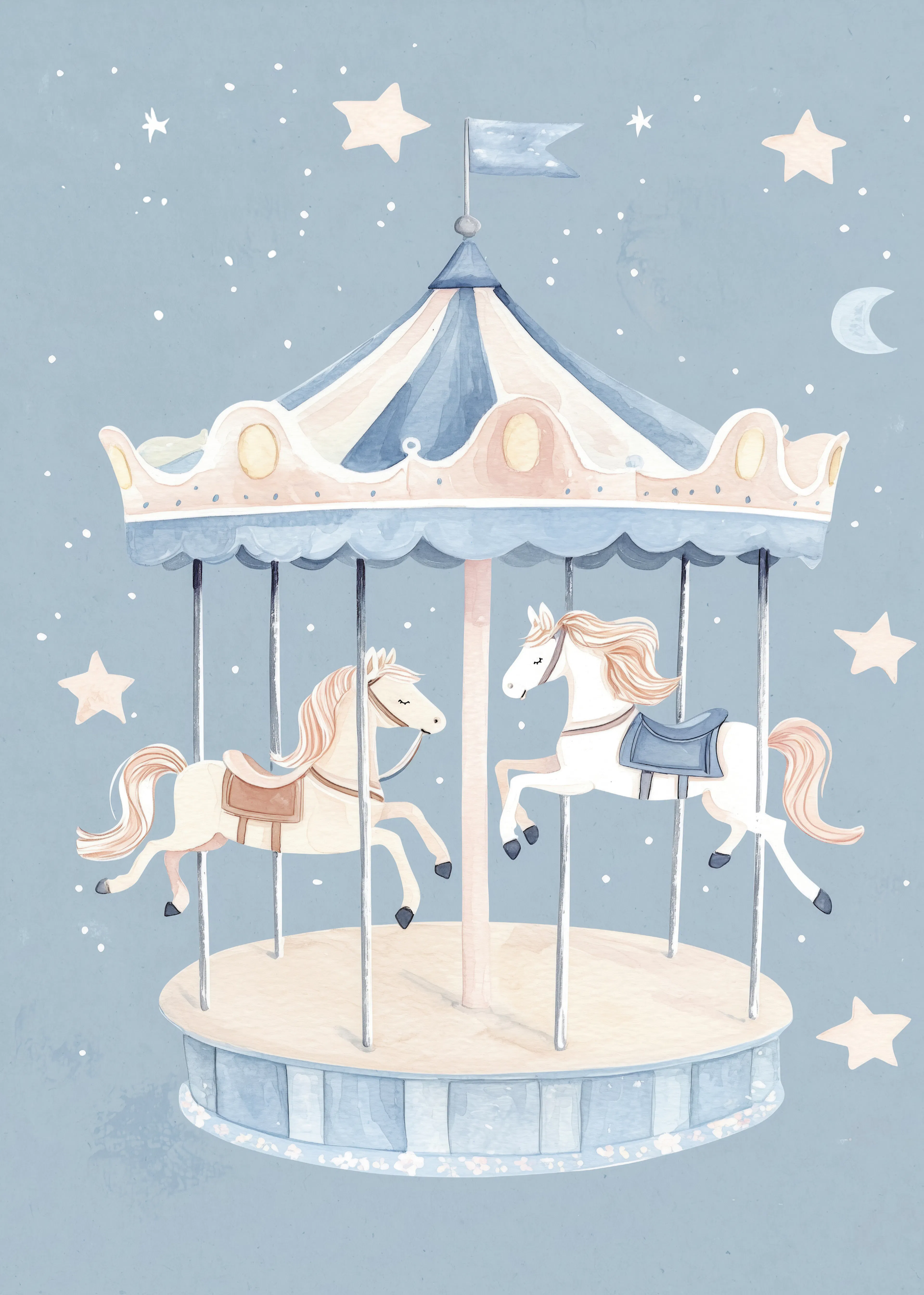 Treechild - Dreamy Carousel Ride Poster 0