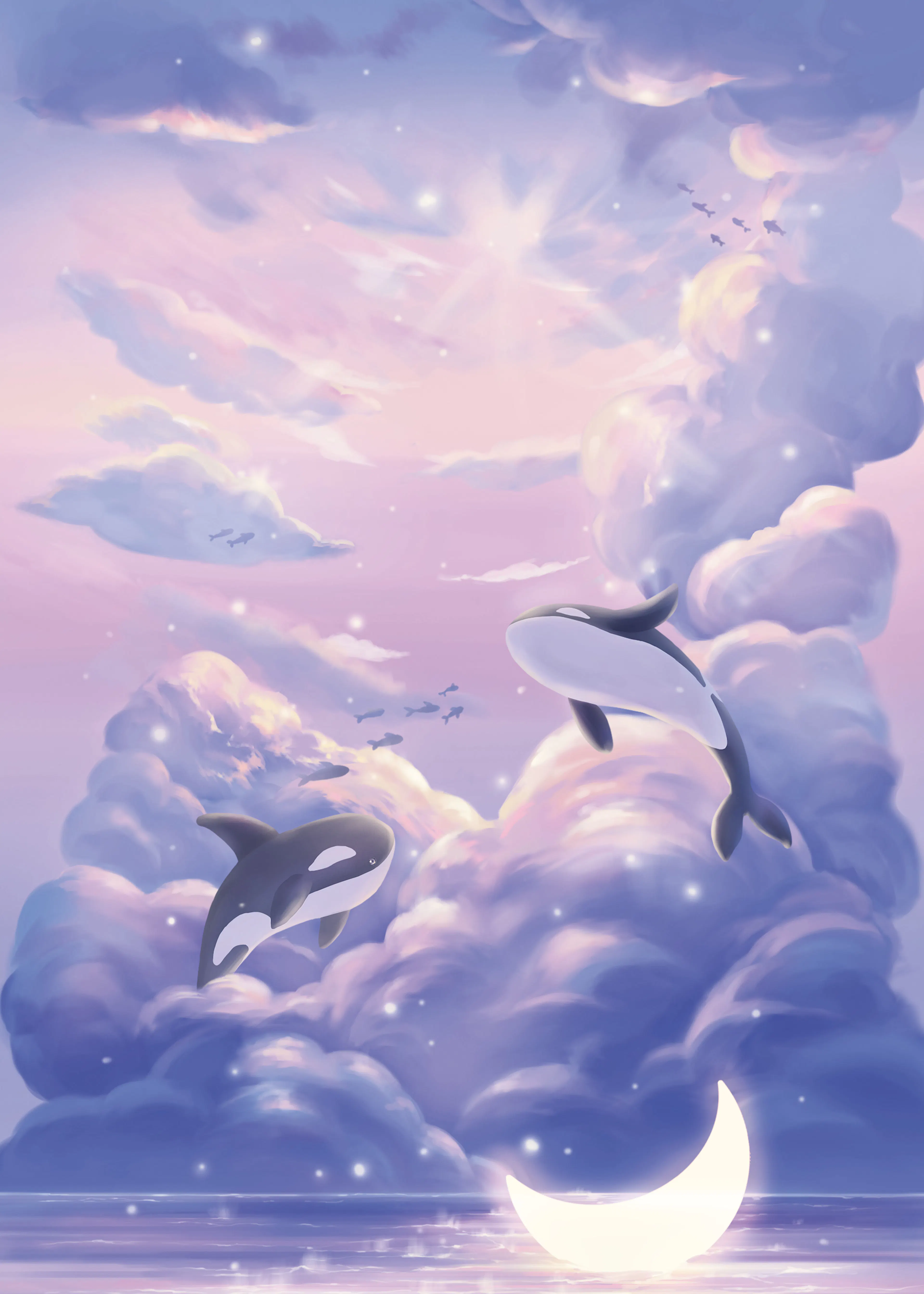 Xuan Thai - Orcas Dream Sky Poster 0