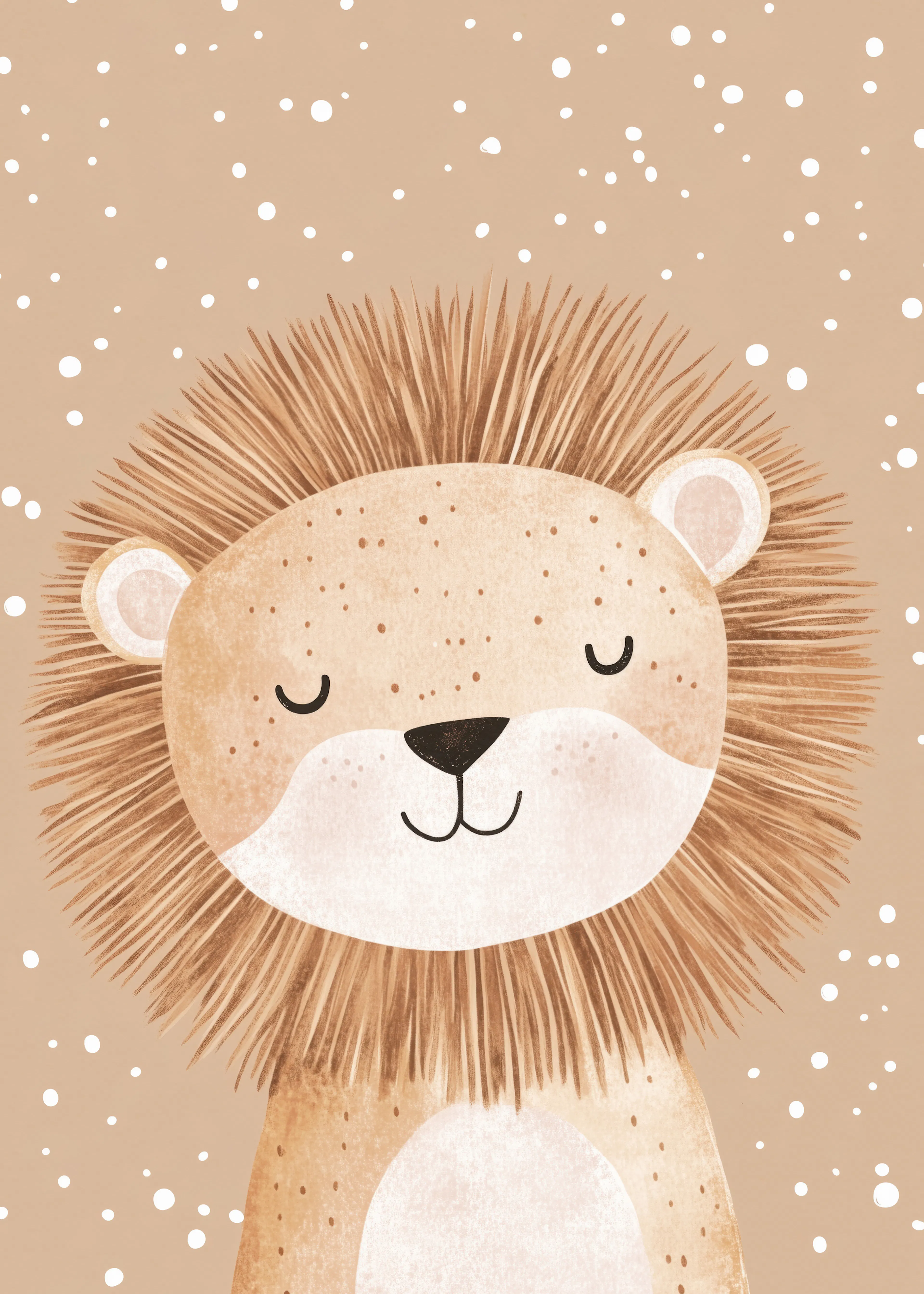 Treechild - Dreamy Lion Poster 0