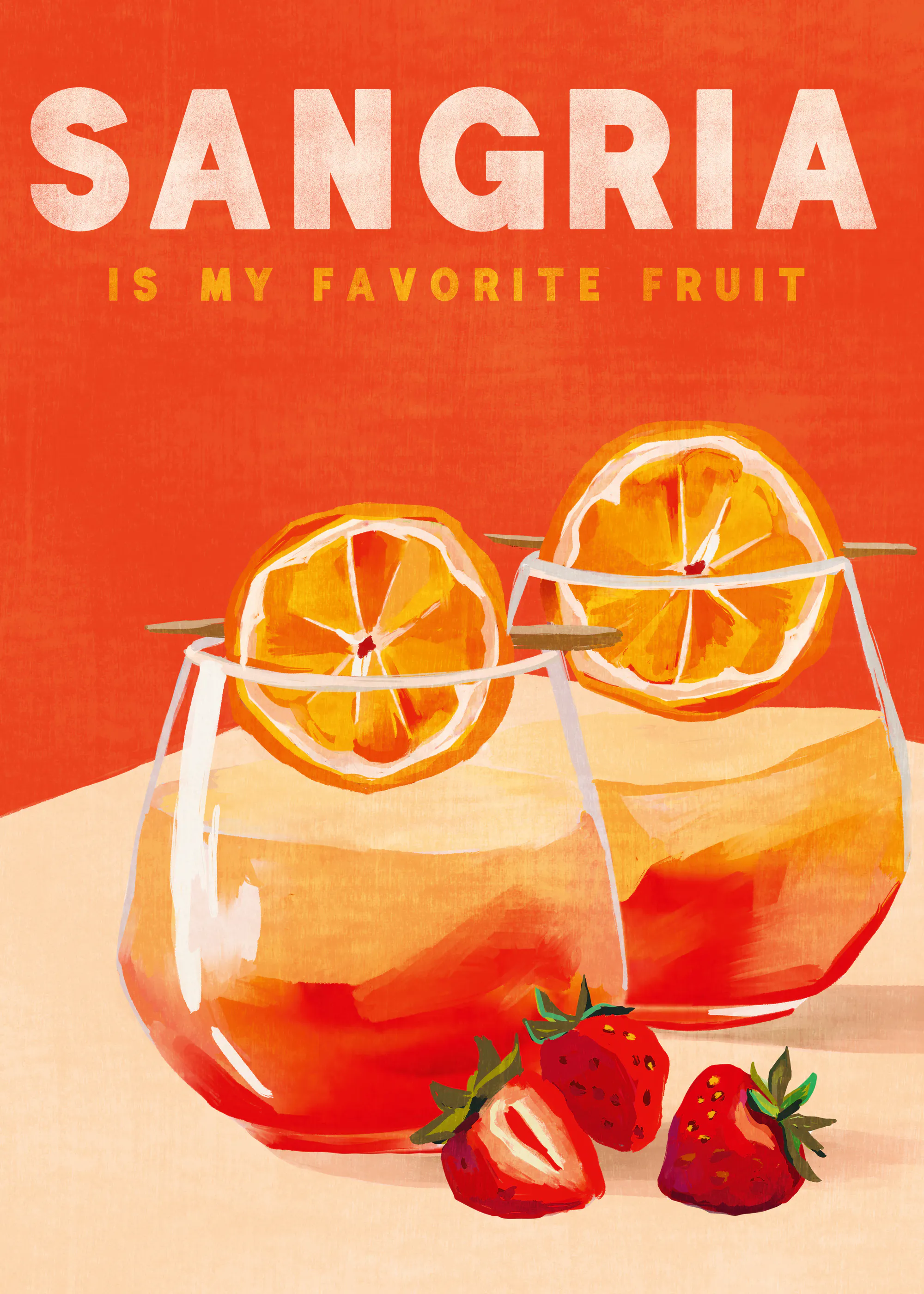 The Whiskey Ginger - Sangria Poster 0