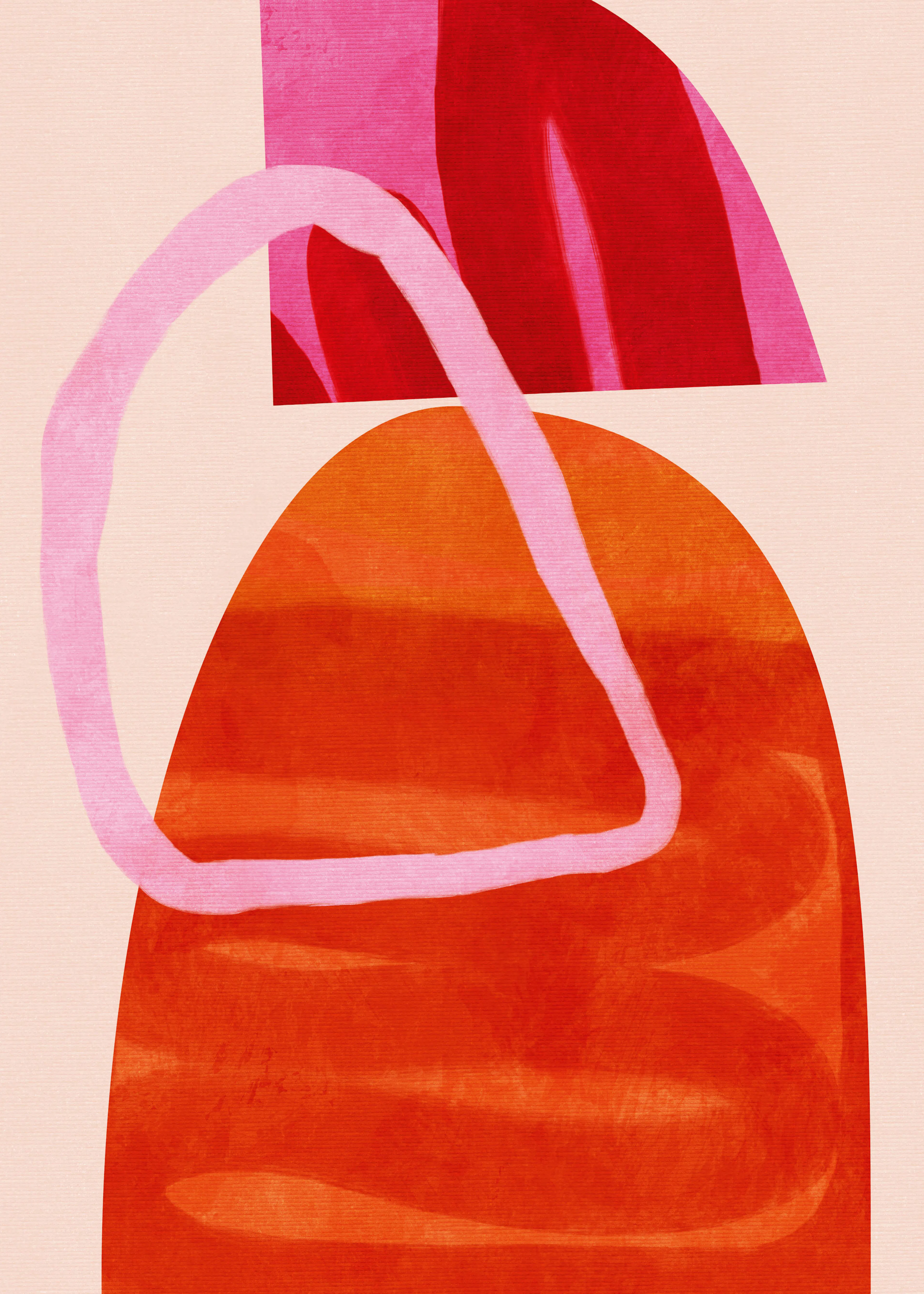 Ana Rut Bre - Painted Lines Copy Poster 0