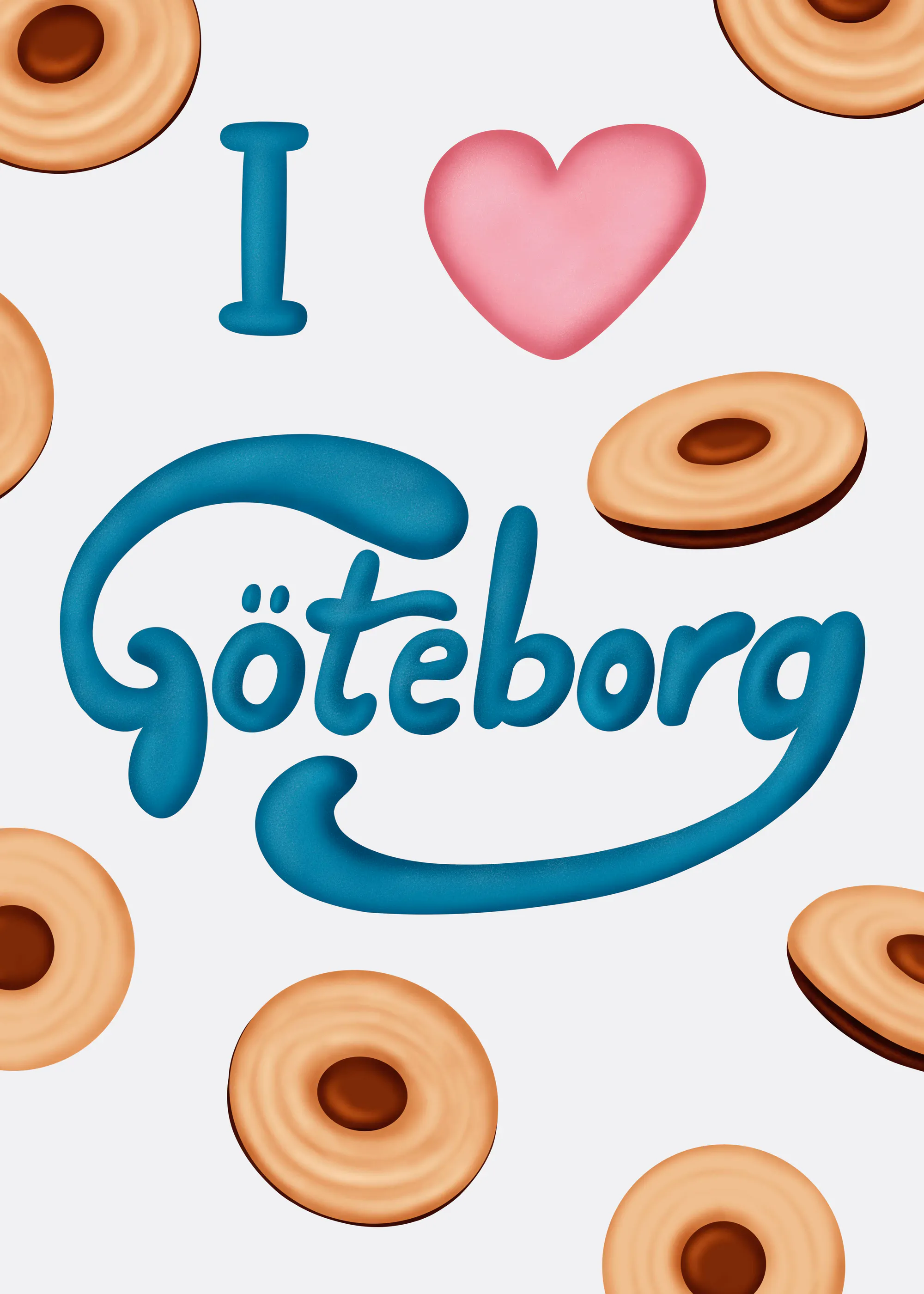 Aminah Eleonora - Love Göteborg Cookies Poster 0