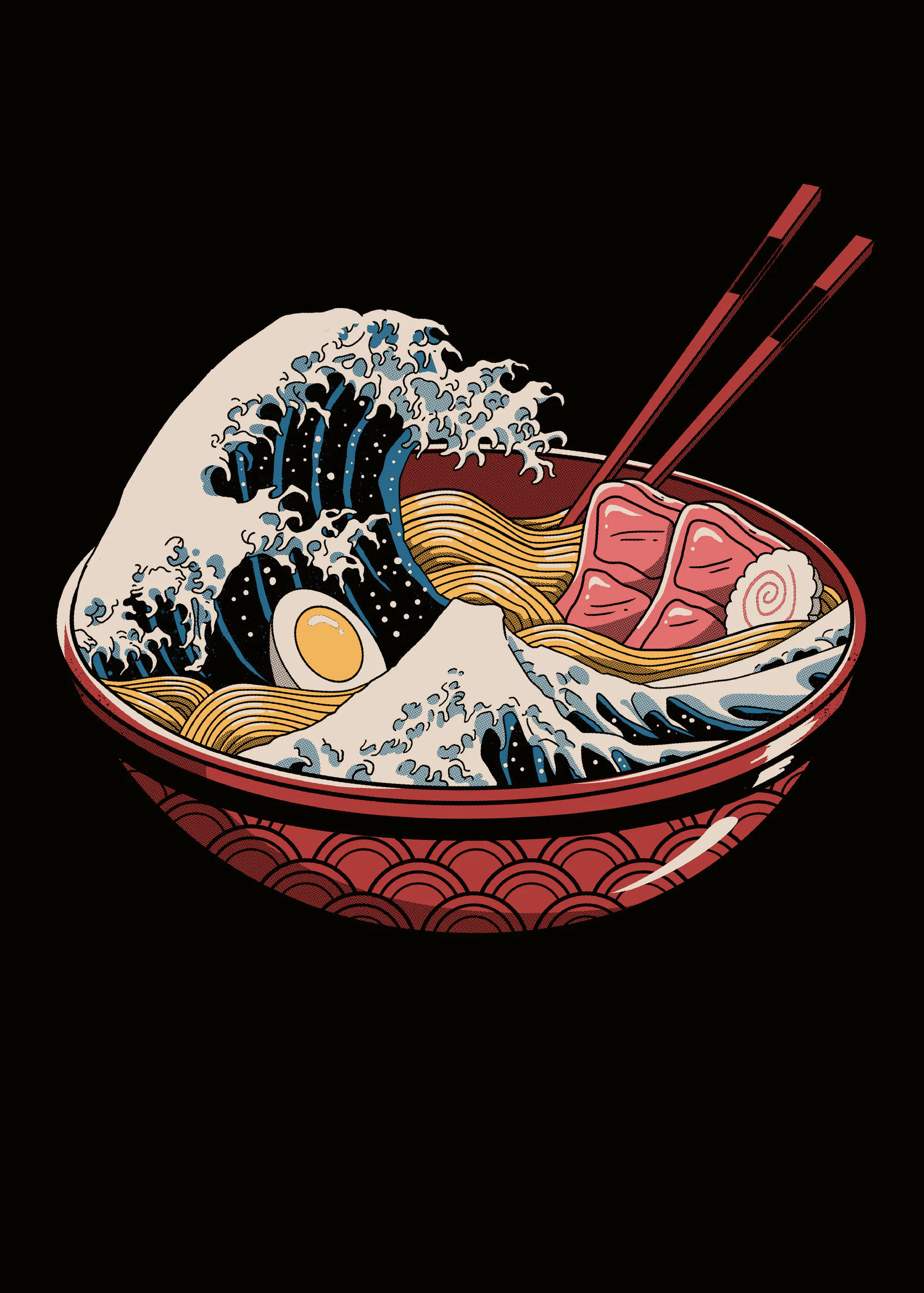 Vincent Trinidad - Grande Vague de Ramen Affiche 0