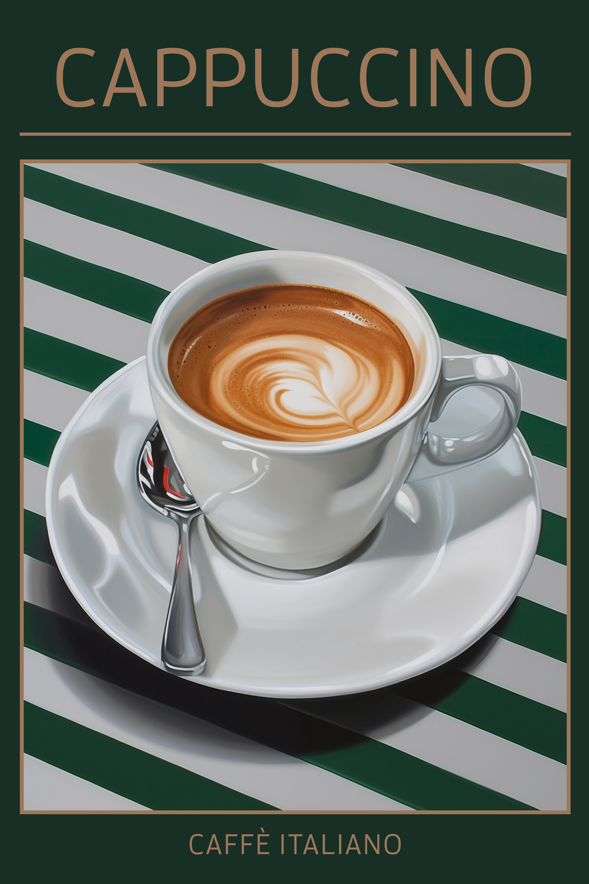 Andreas Magnusson - Italian Cappuccino Art Poster
