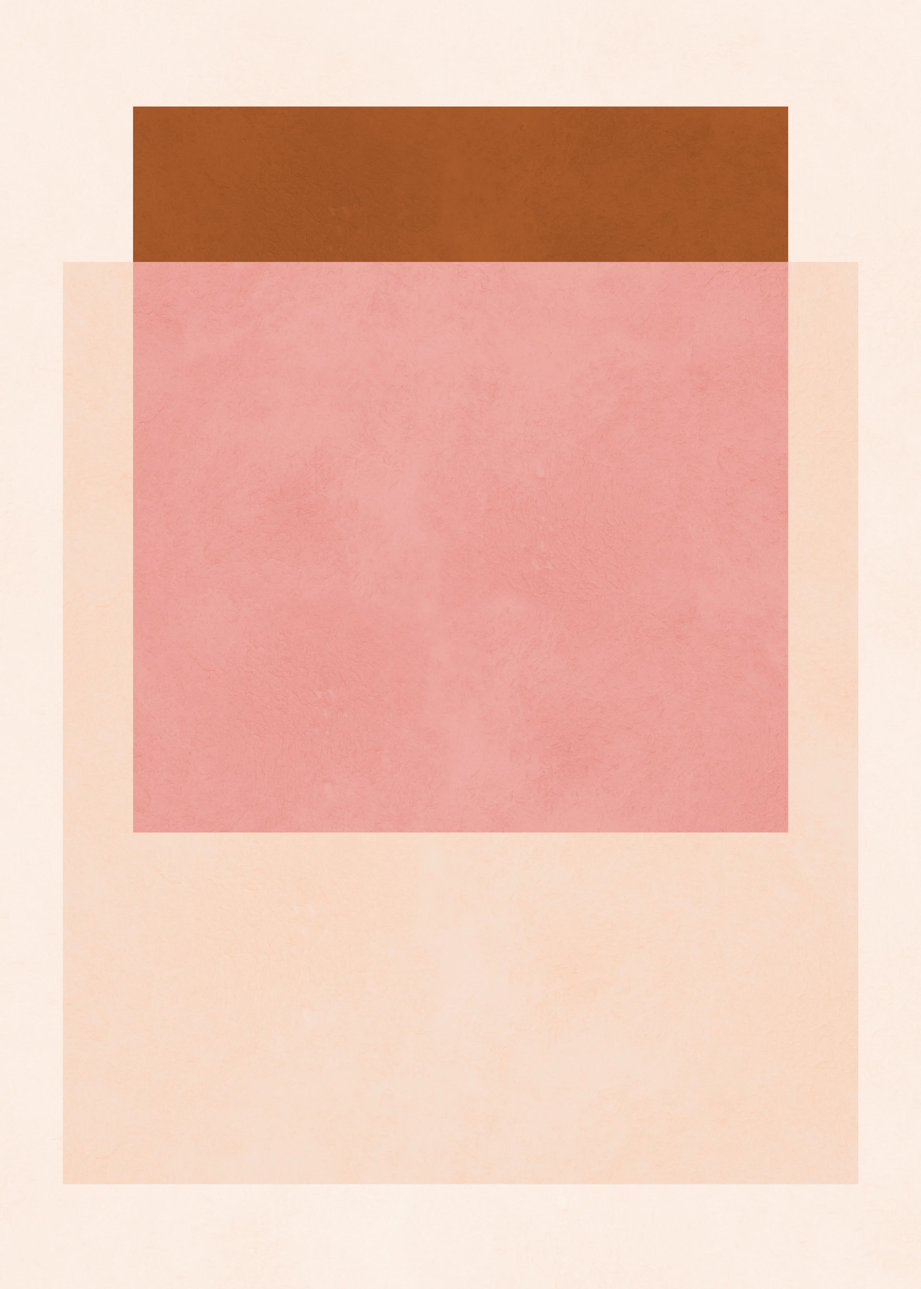 Vitor Costa - Blush Geometrisk Abstrakt Plakat 0