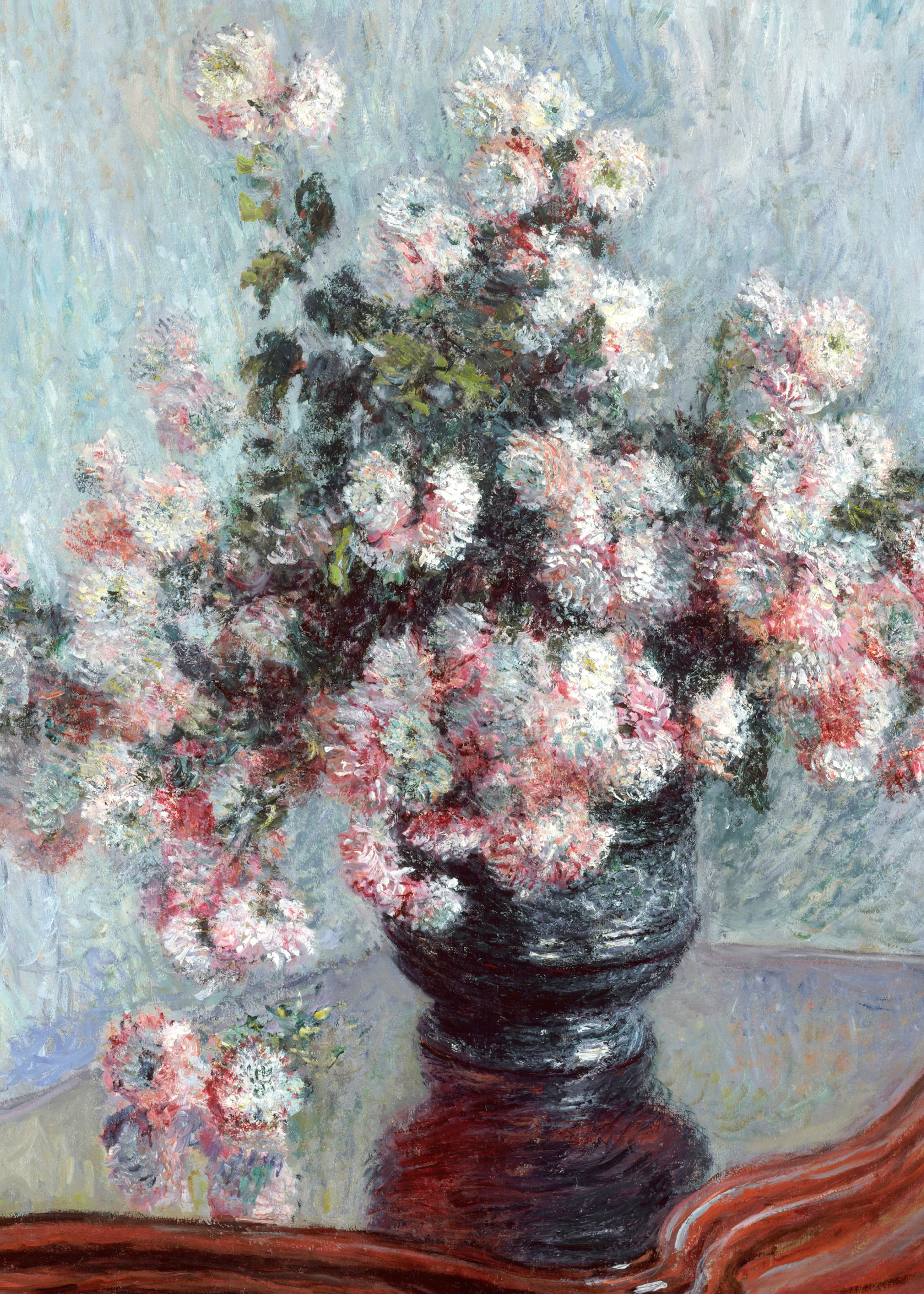 Claude Monet - Krysantemummer Plakat 0