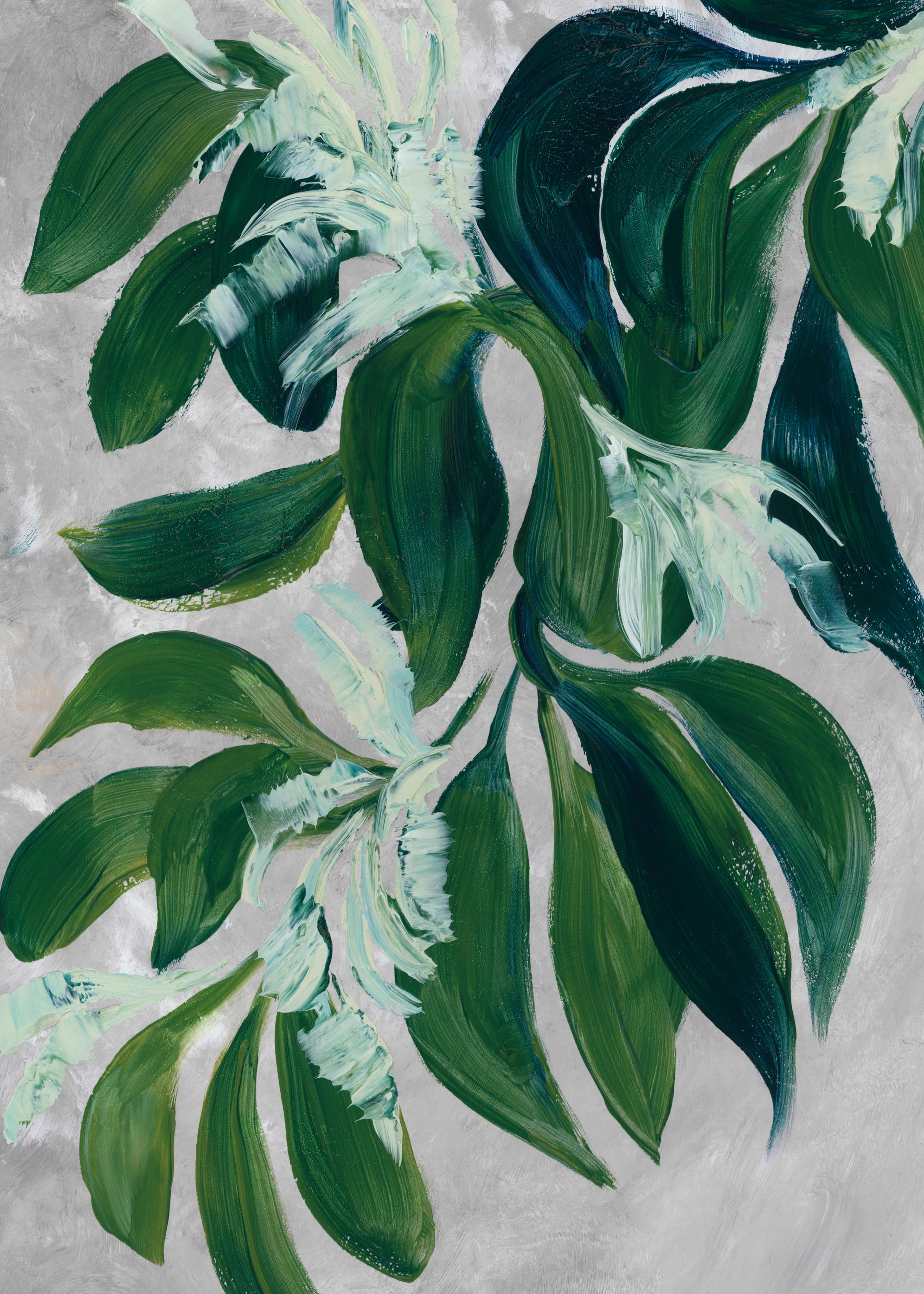 Rosana Laiz Blursbyai - Moderne Botanisk Flow Plakat 0