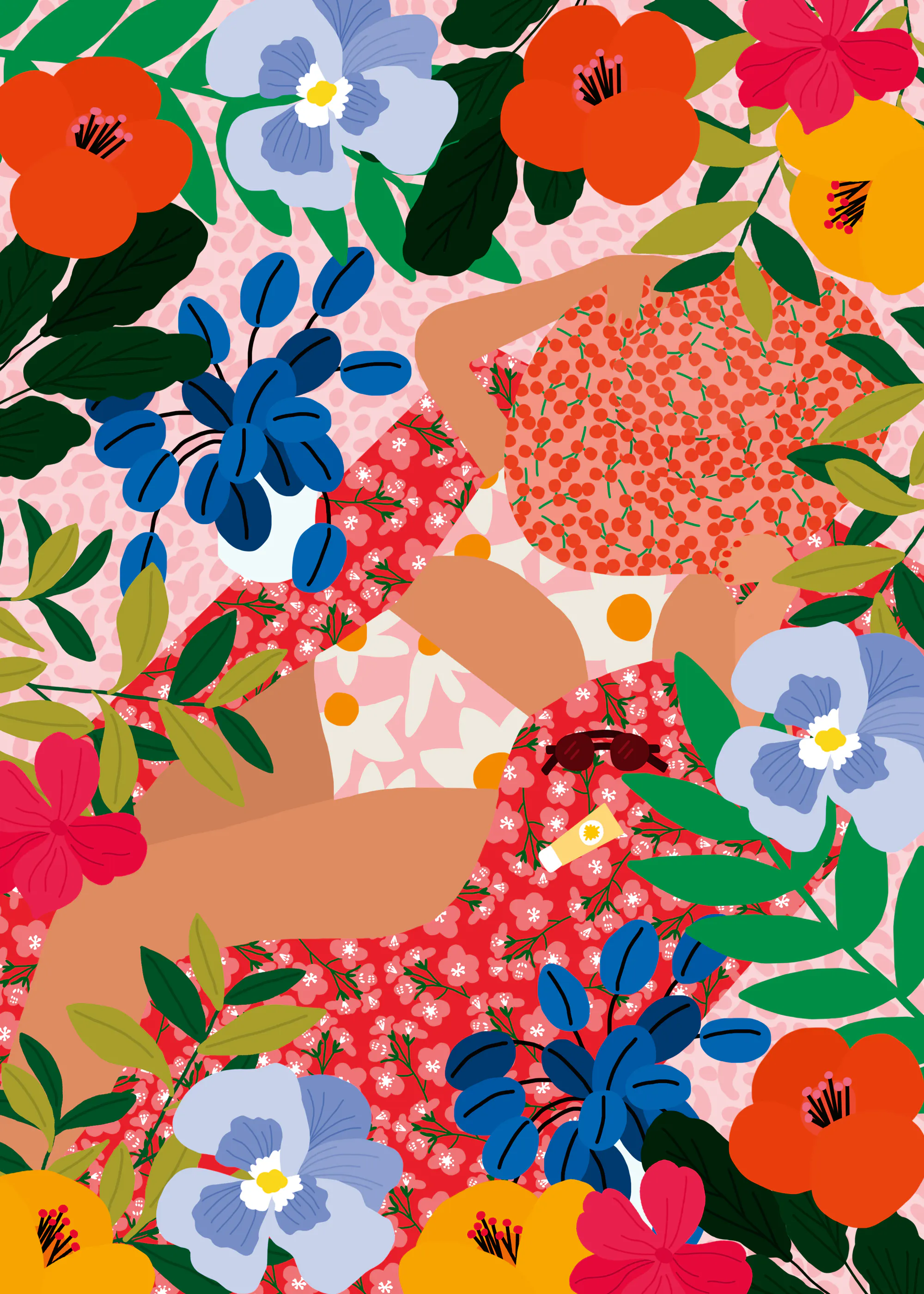 Rafaela Mascaro - Sleeping Under the Sun Print 0
