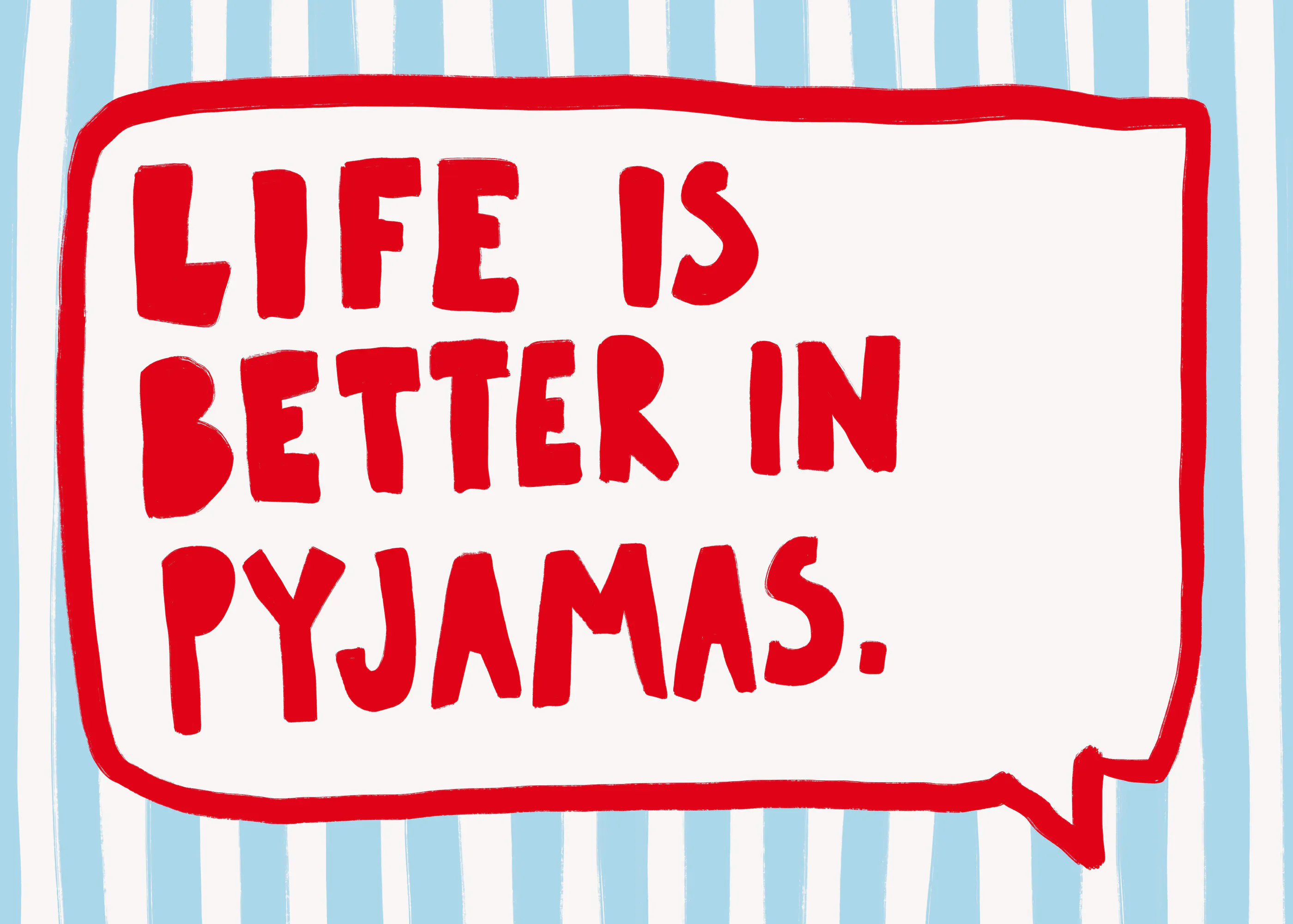 Athene Fritsch - Cozy Pyjama Wisdom Poster 0