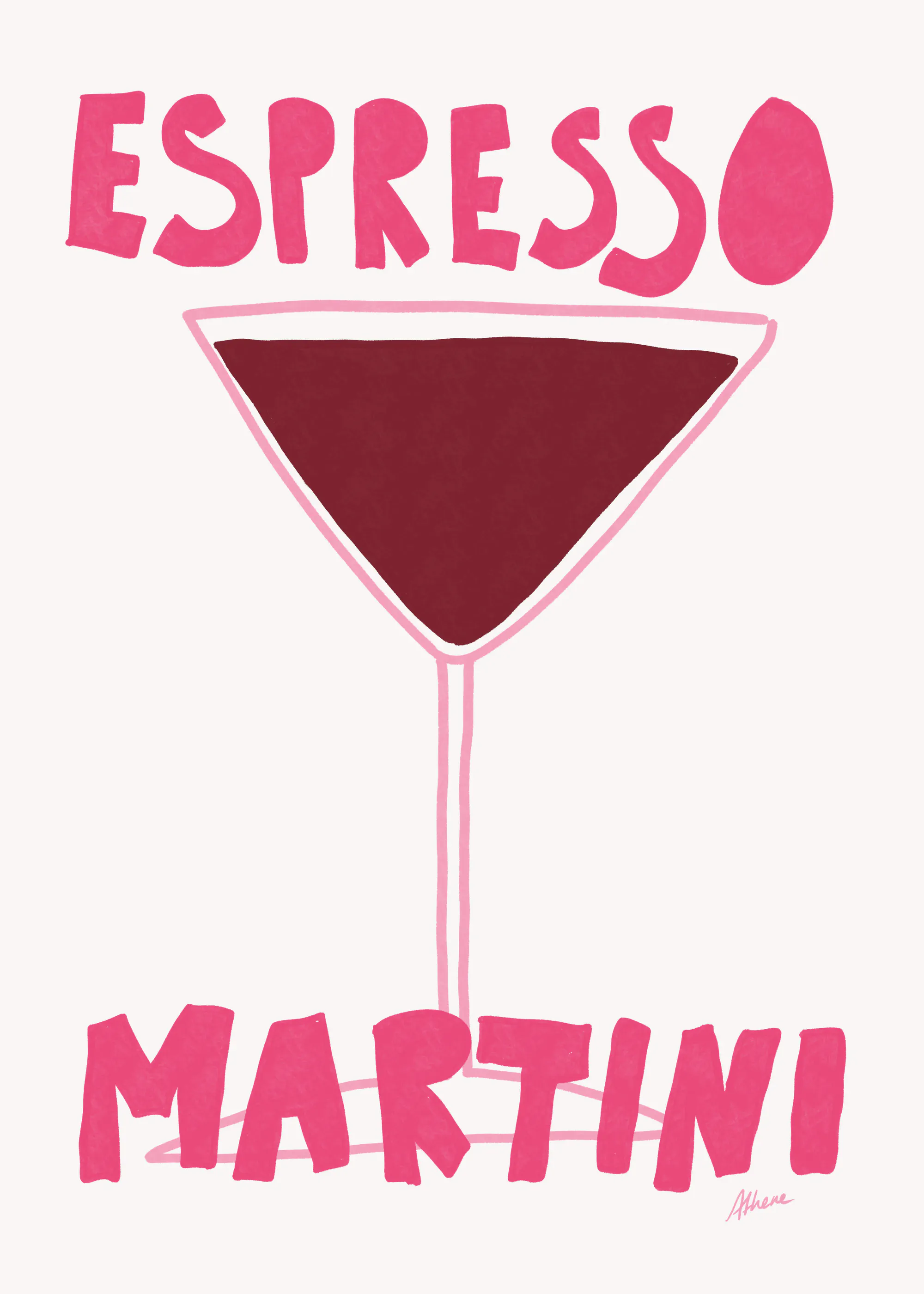 Athene Fritsch - Espresso Martini No2 Poster 0