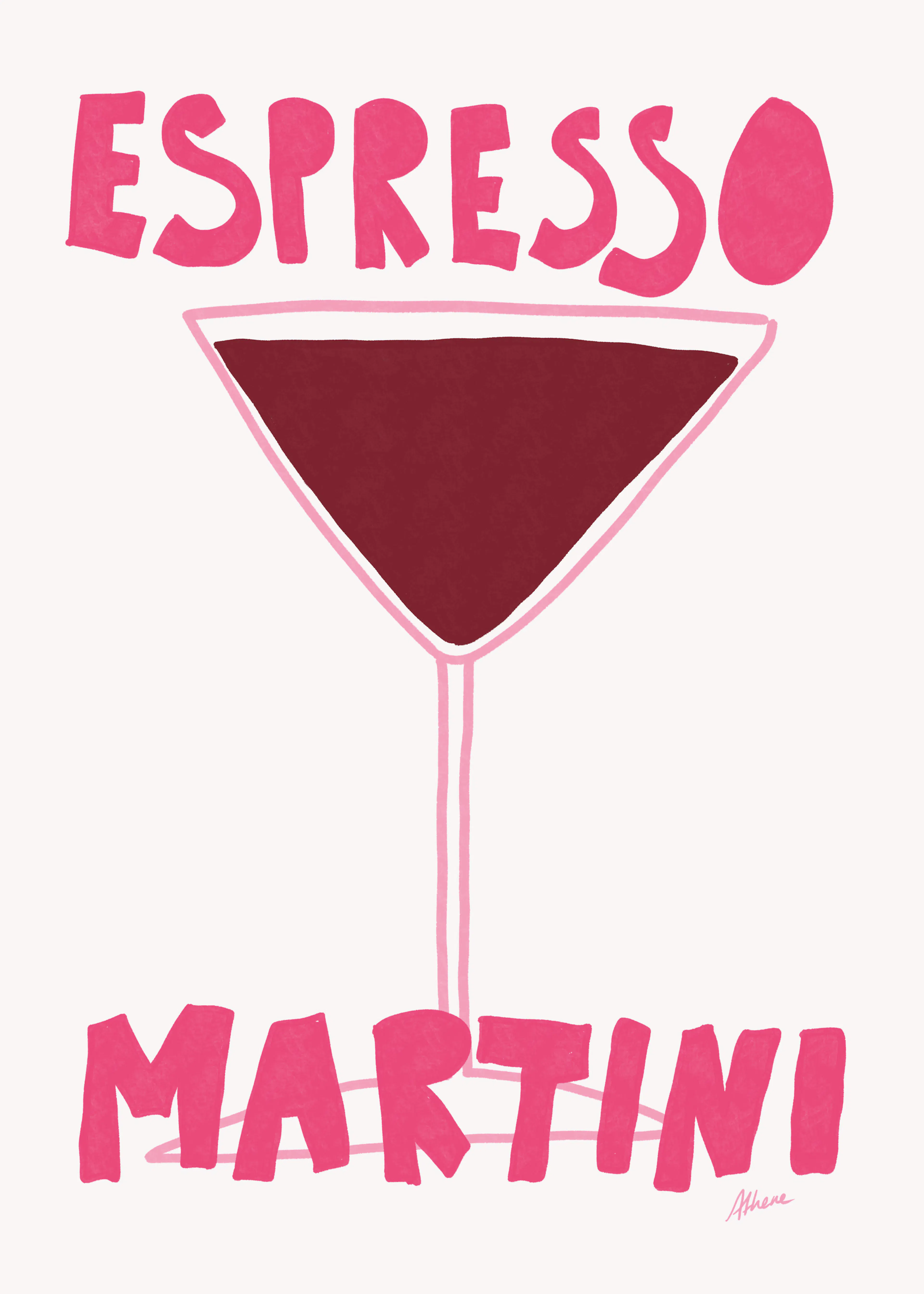 Athene Fritsch - Espresso Martini No2 Poster 0