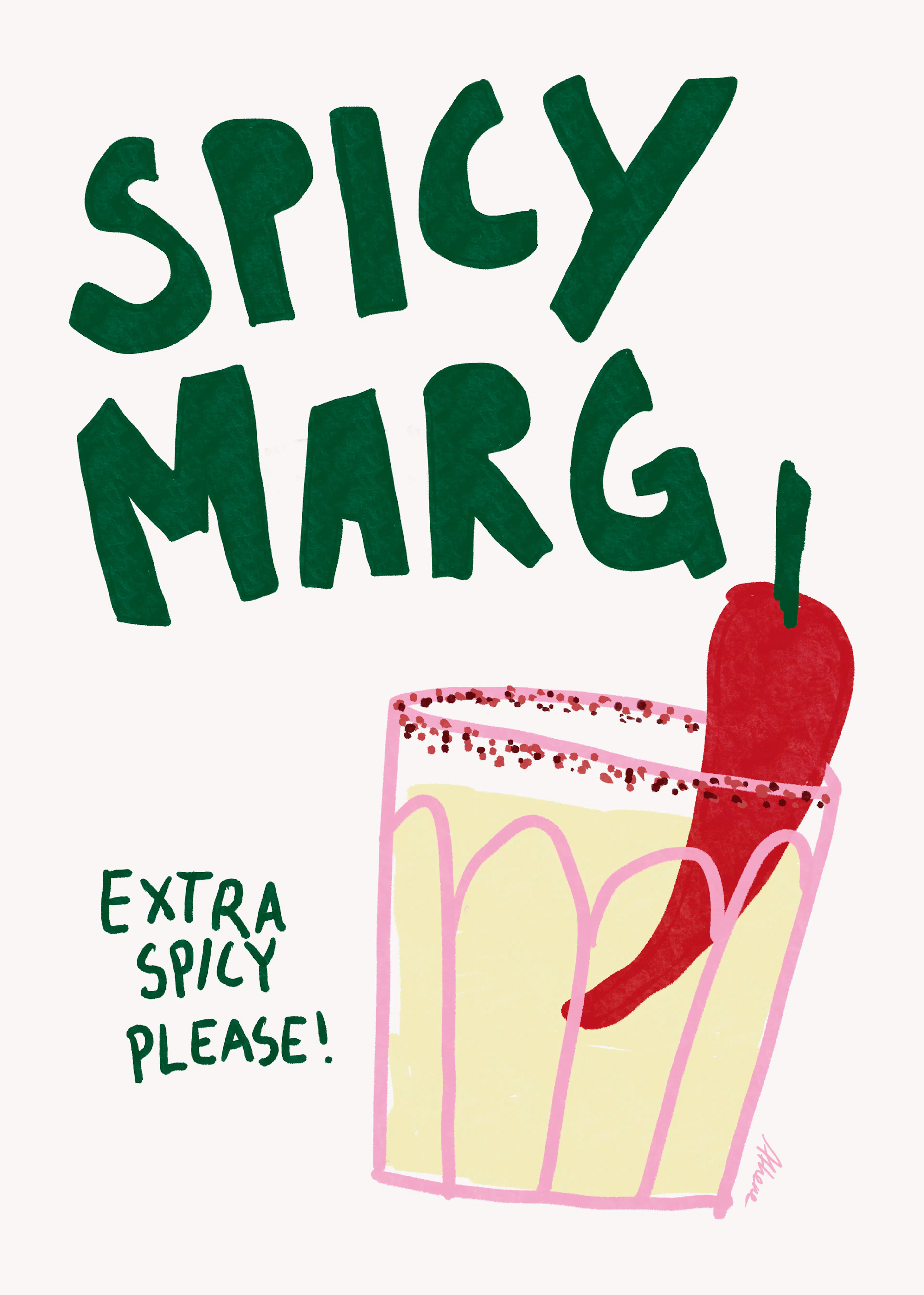 Athene Fritsch - Spicy Margarita Poster 0