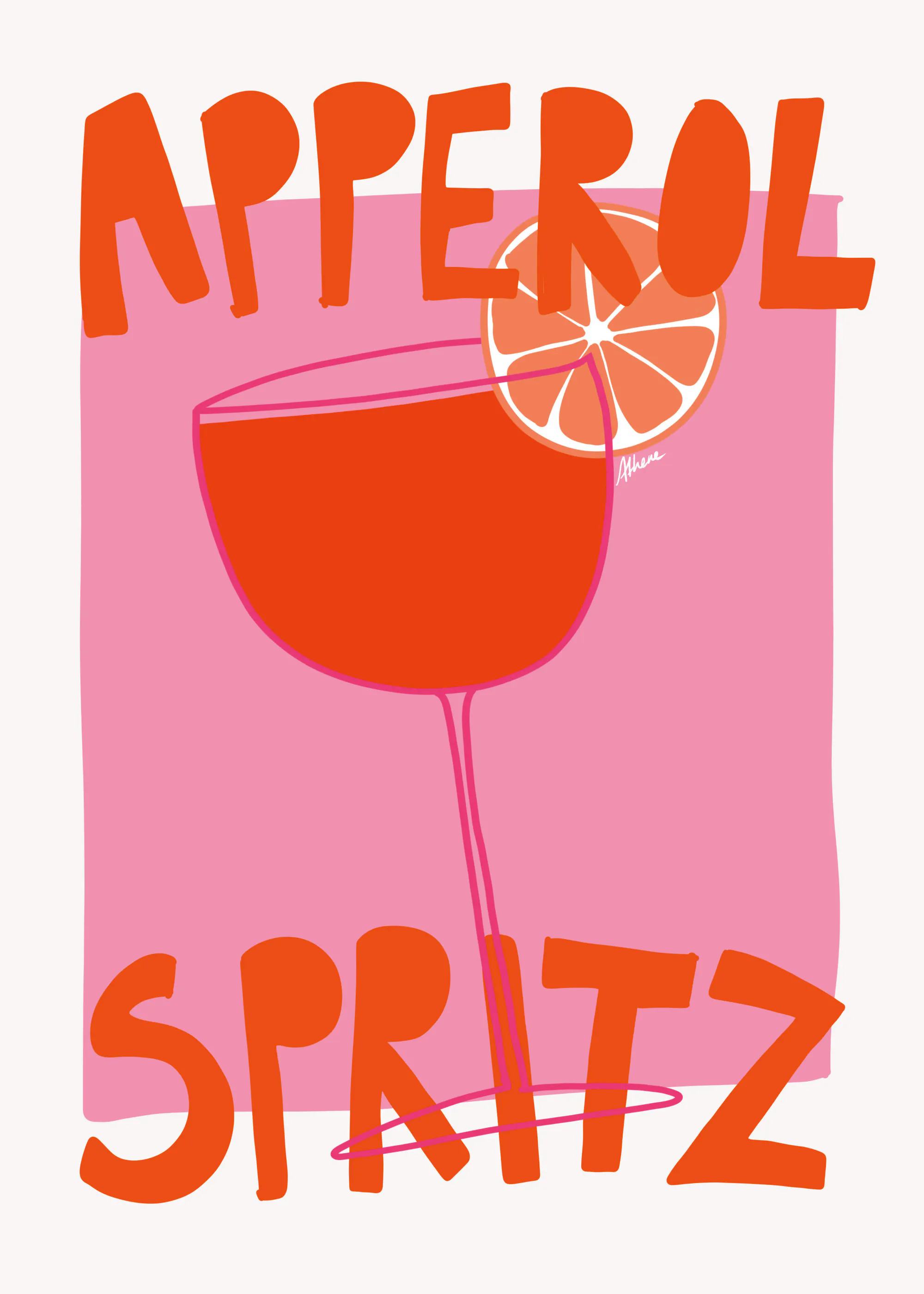 Athene Fritsch - Aperol Spritz Affiche 0