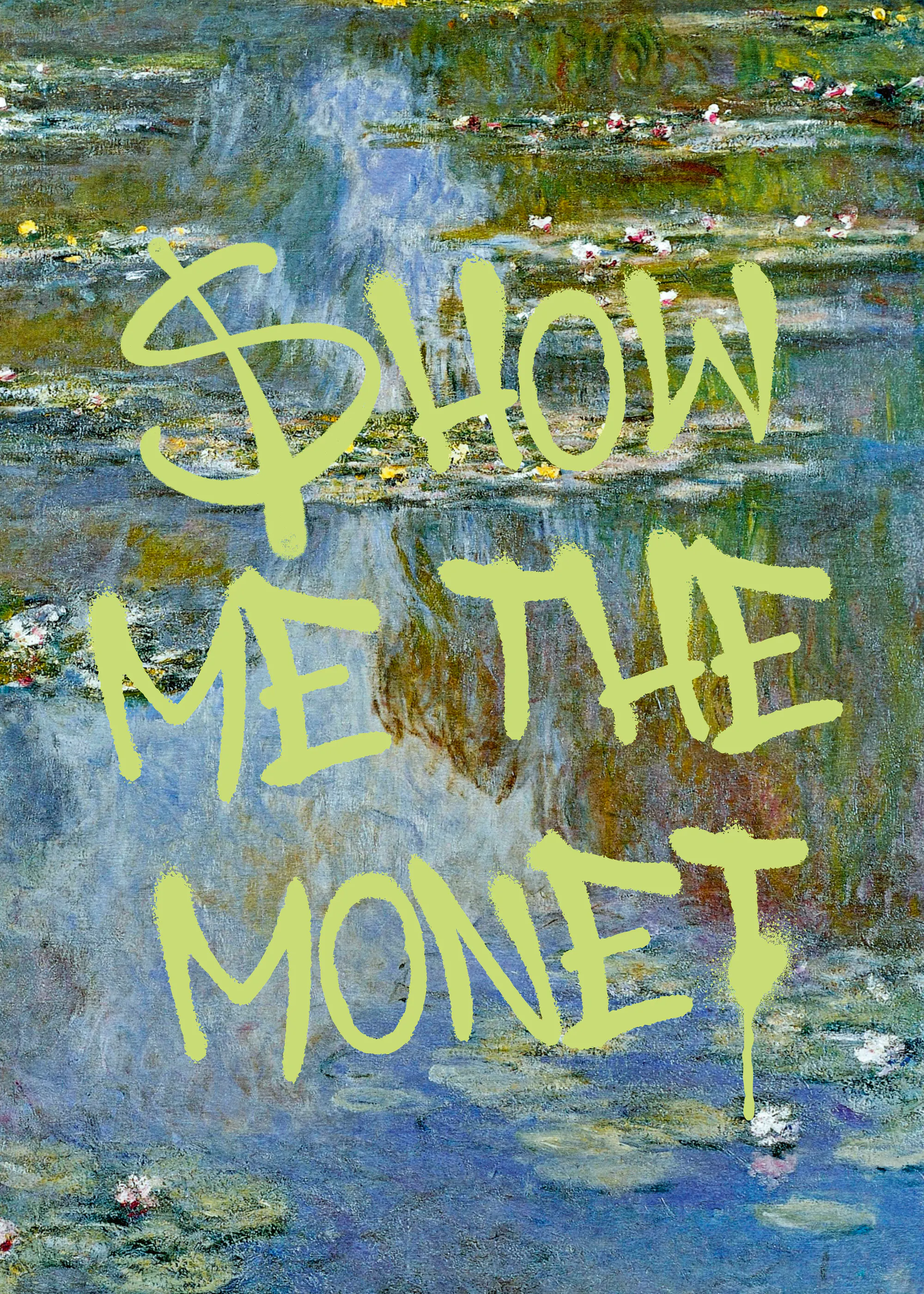 Athene Fritsch - Monet's Ironic Twist Poster 0