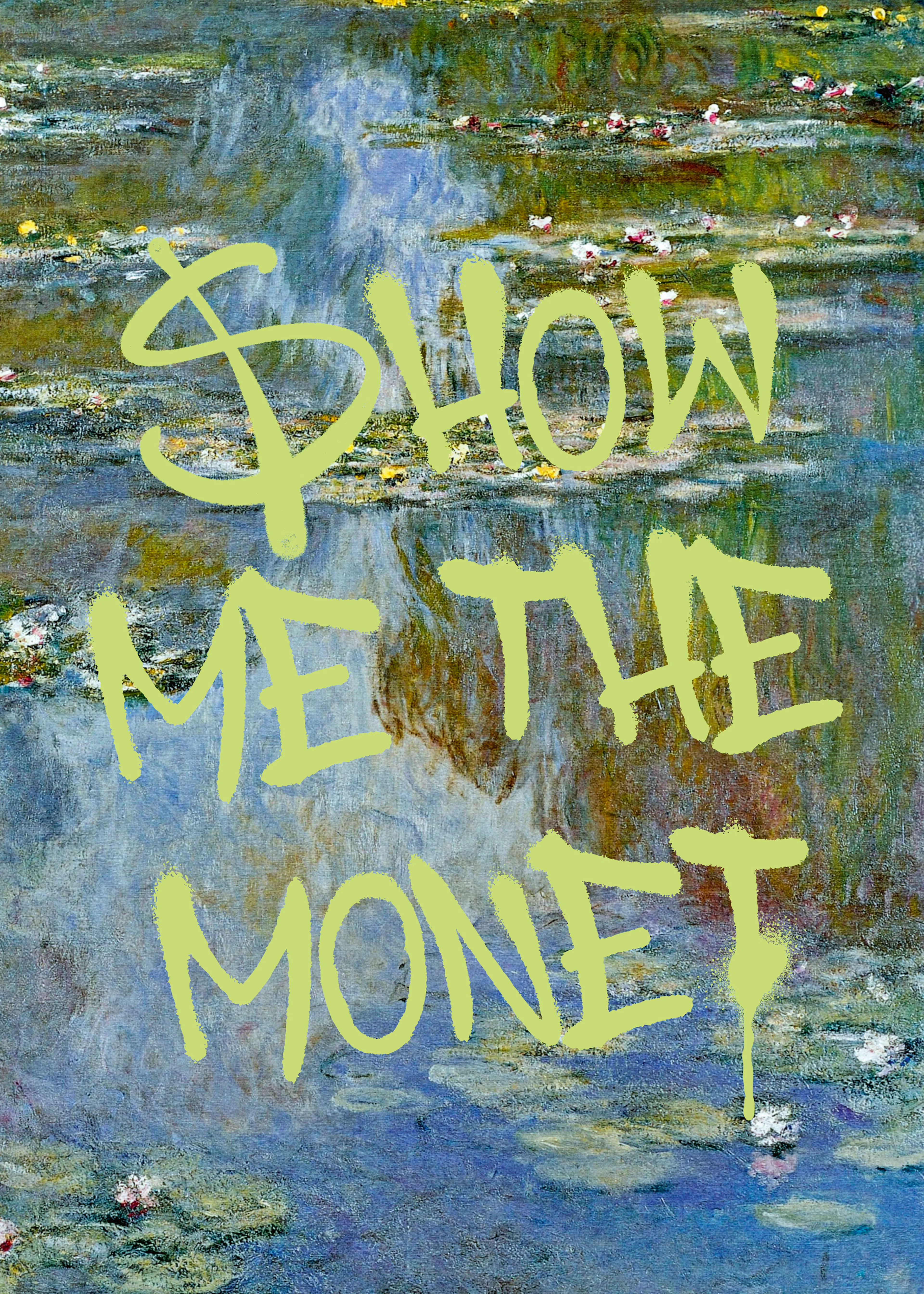 Athene Fritsch - Monet's Ironic Twist Poster 0