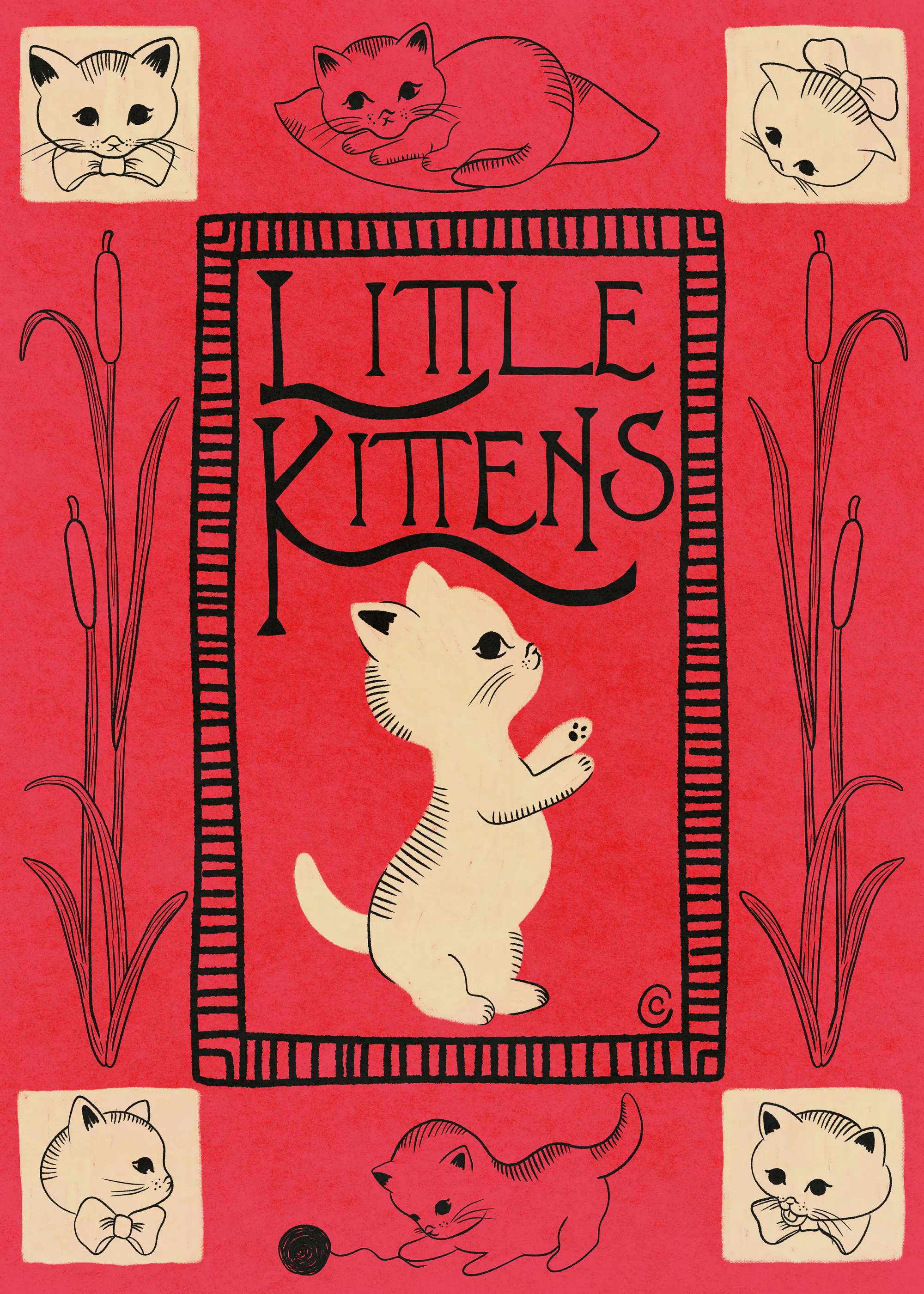 Carrie Cantwell - Kleine Kätzchen Poster 0