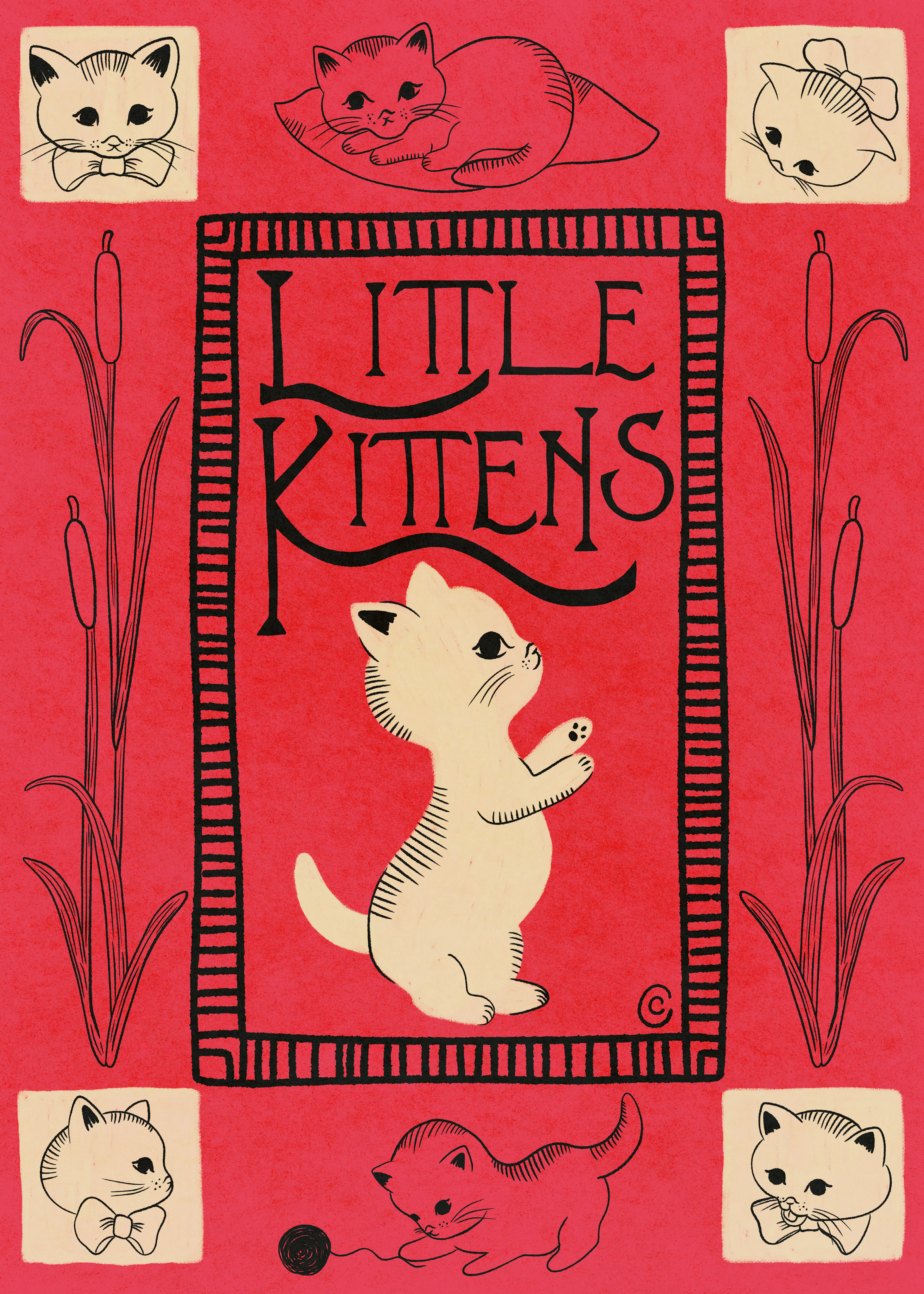 Carrie Cantwell - Kleine Kätzchen Poster 0
