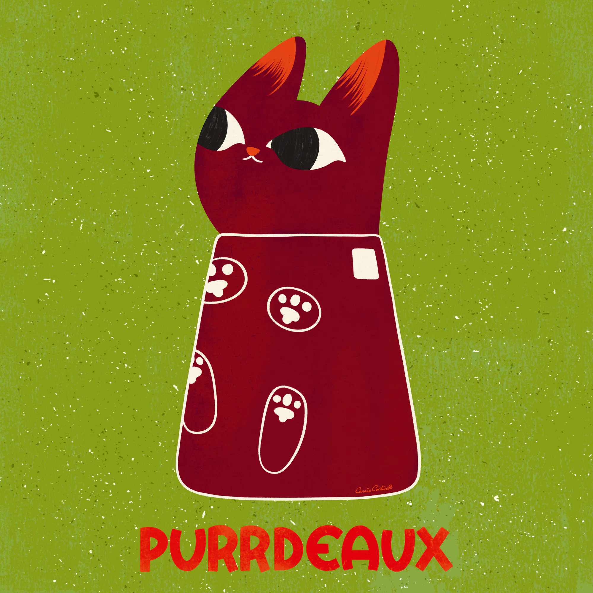 Carrie Cantwell - Purrdeaux ポスター 0