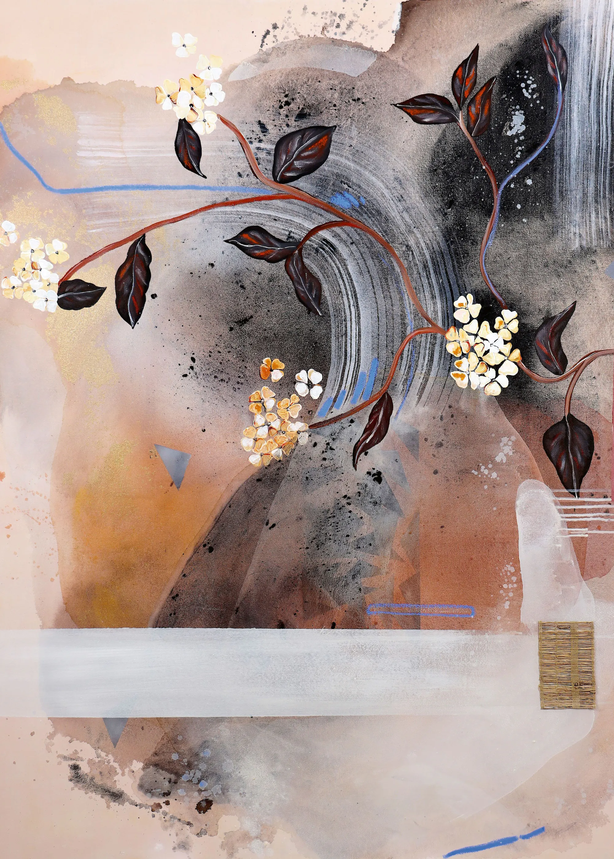 POOVI ART - Earthy Bloom Branch Poster 0