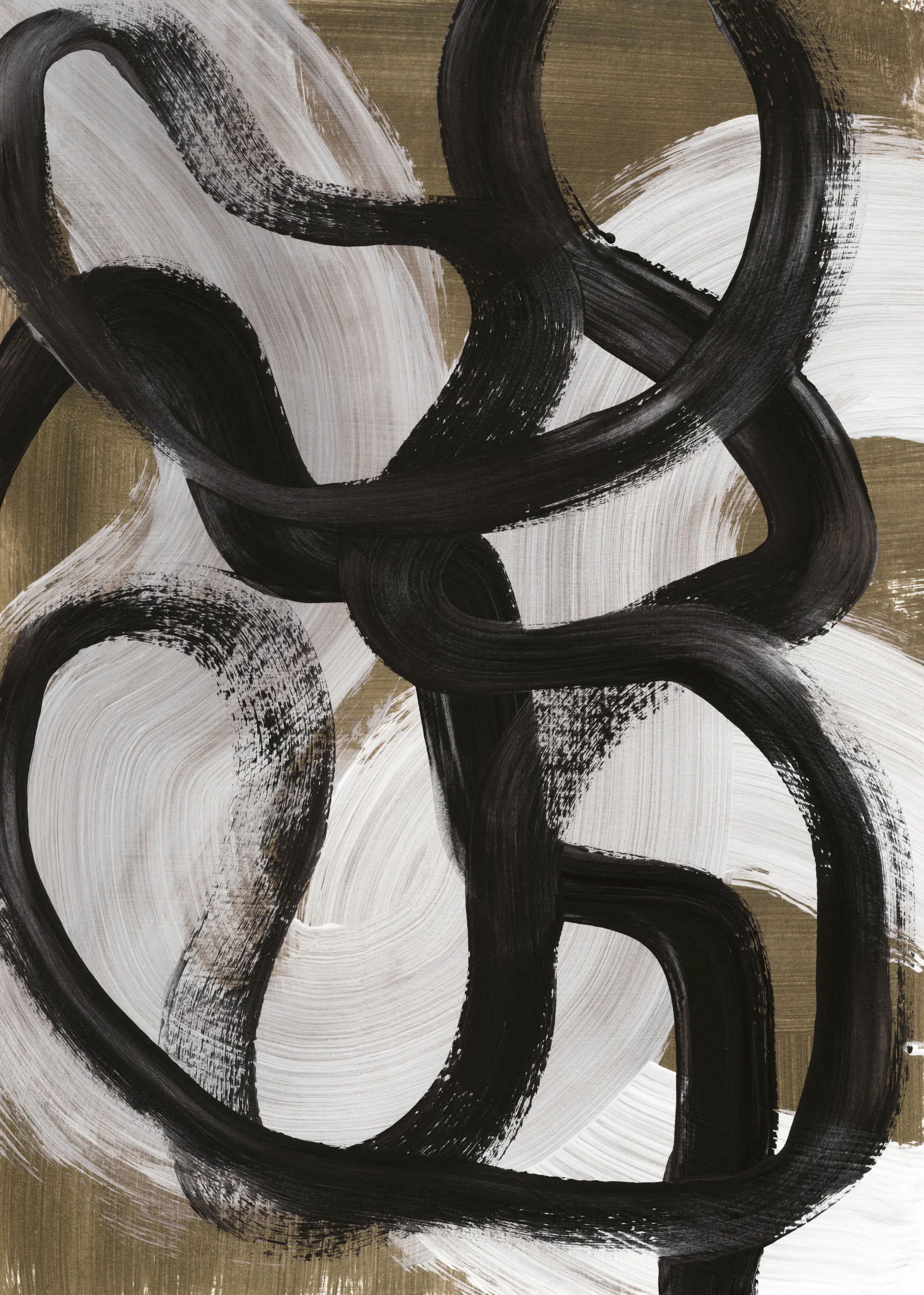 Mareike Böhmer - Abstract Brush Strokes 127X Print 0