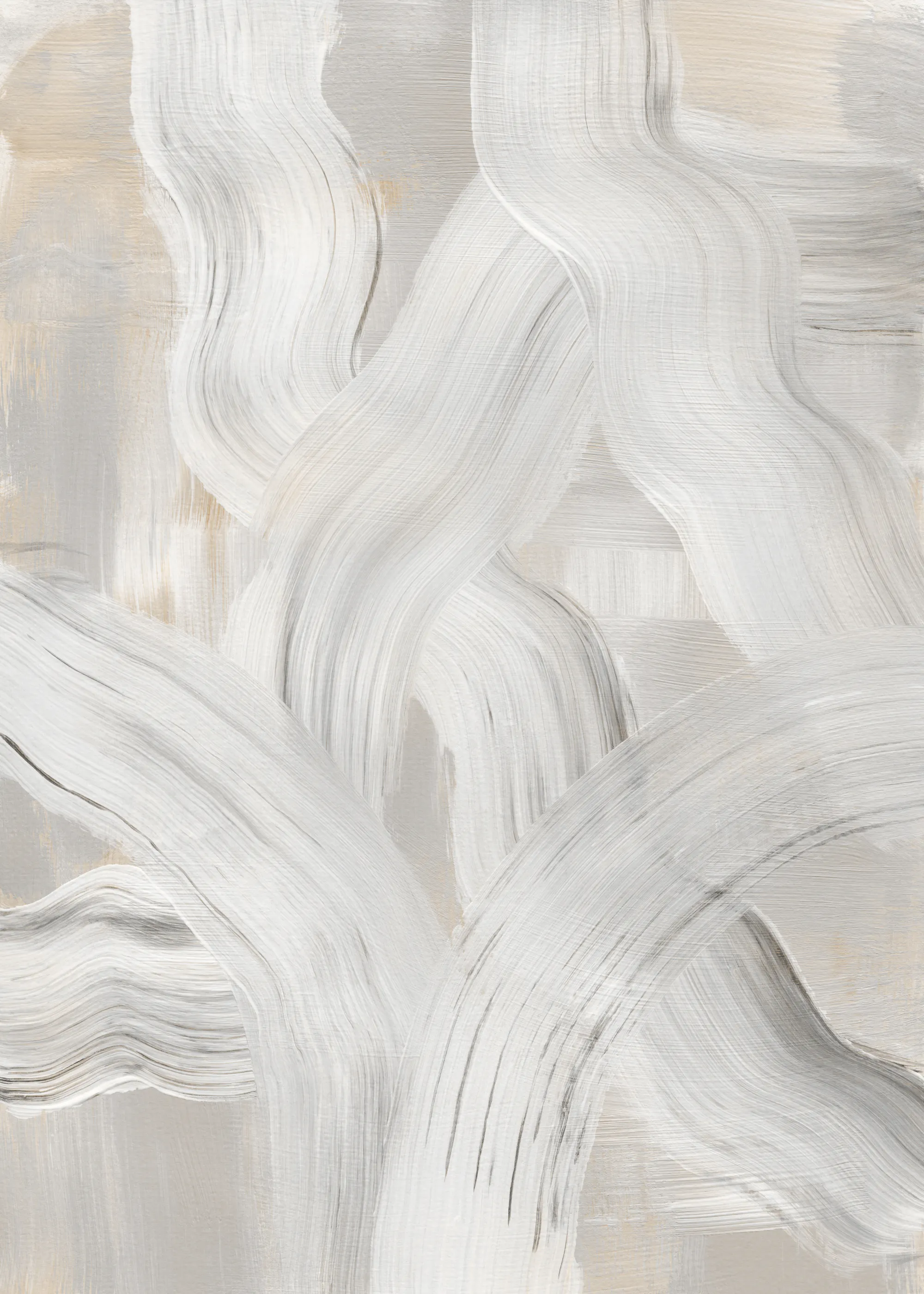 Mareike Böhmer - Abstract Brush Strokes 126 Poster 0