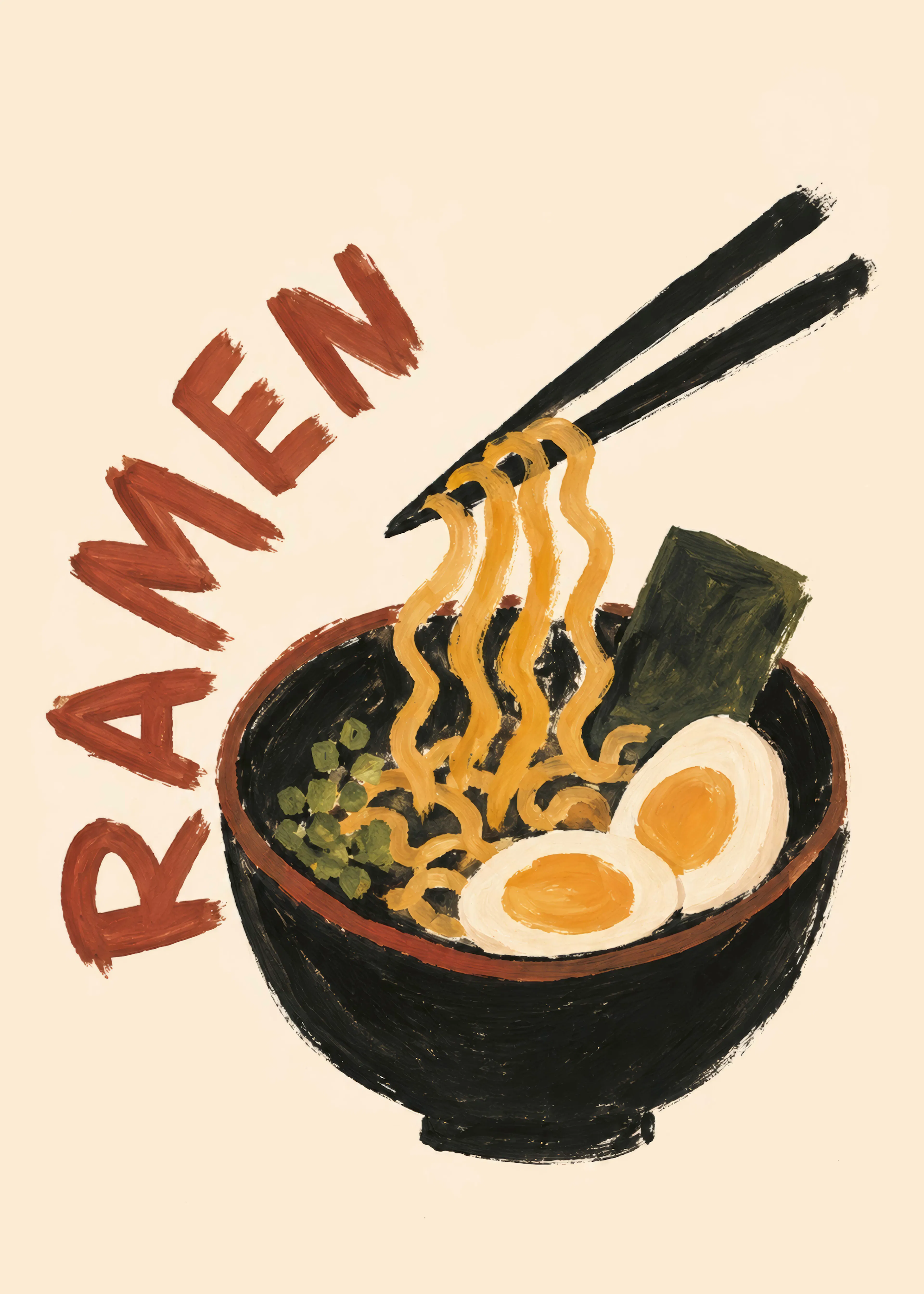 Patryk Krygowski - Japanese Ramen Noodles Poster 0