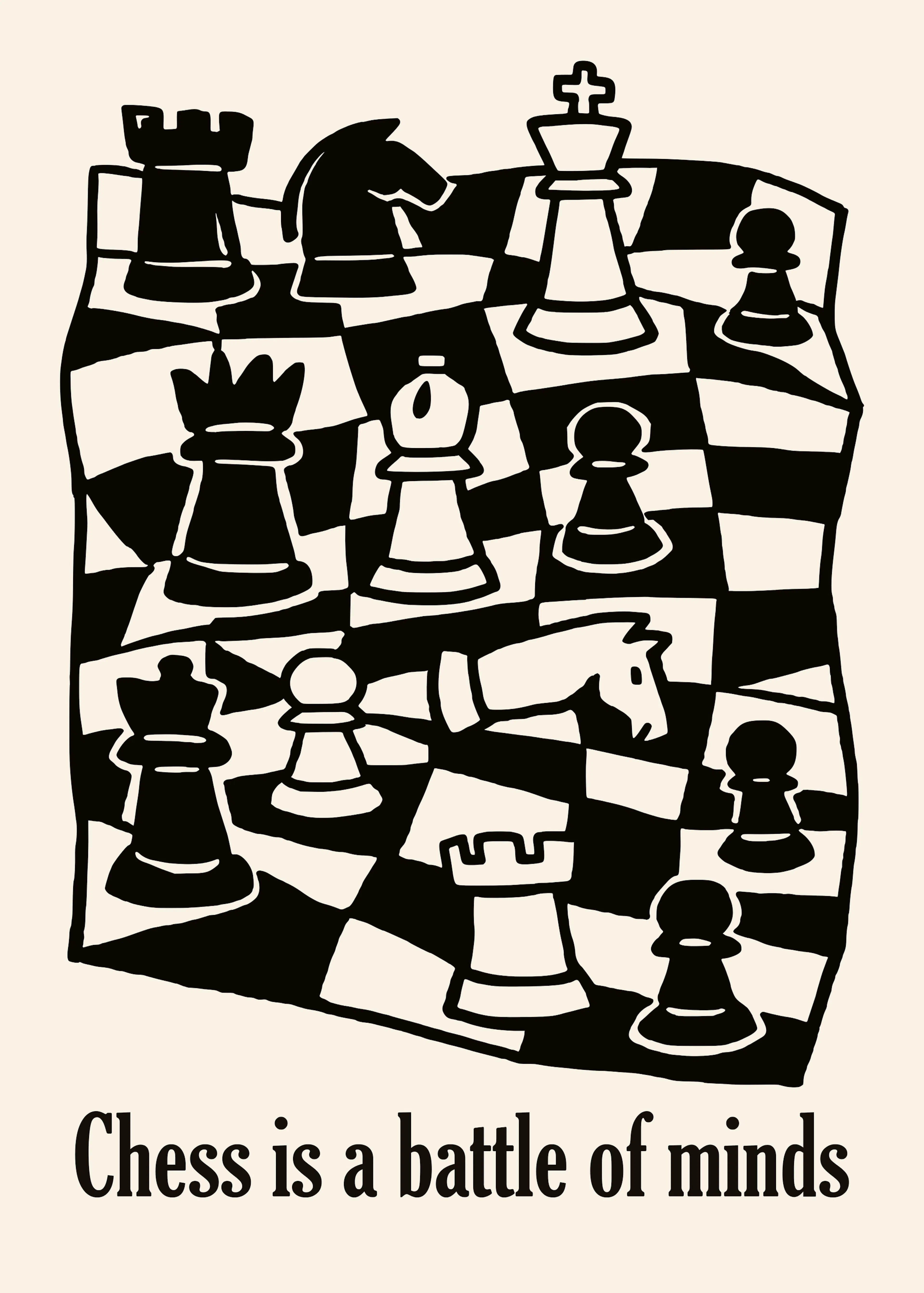 Patryk Krygowski - Strategic Chess Battle Print 0