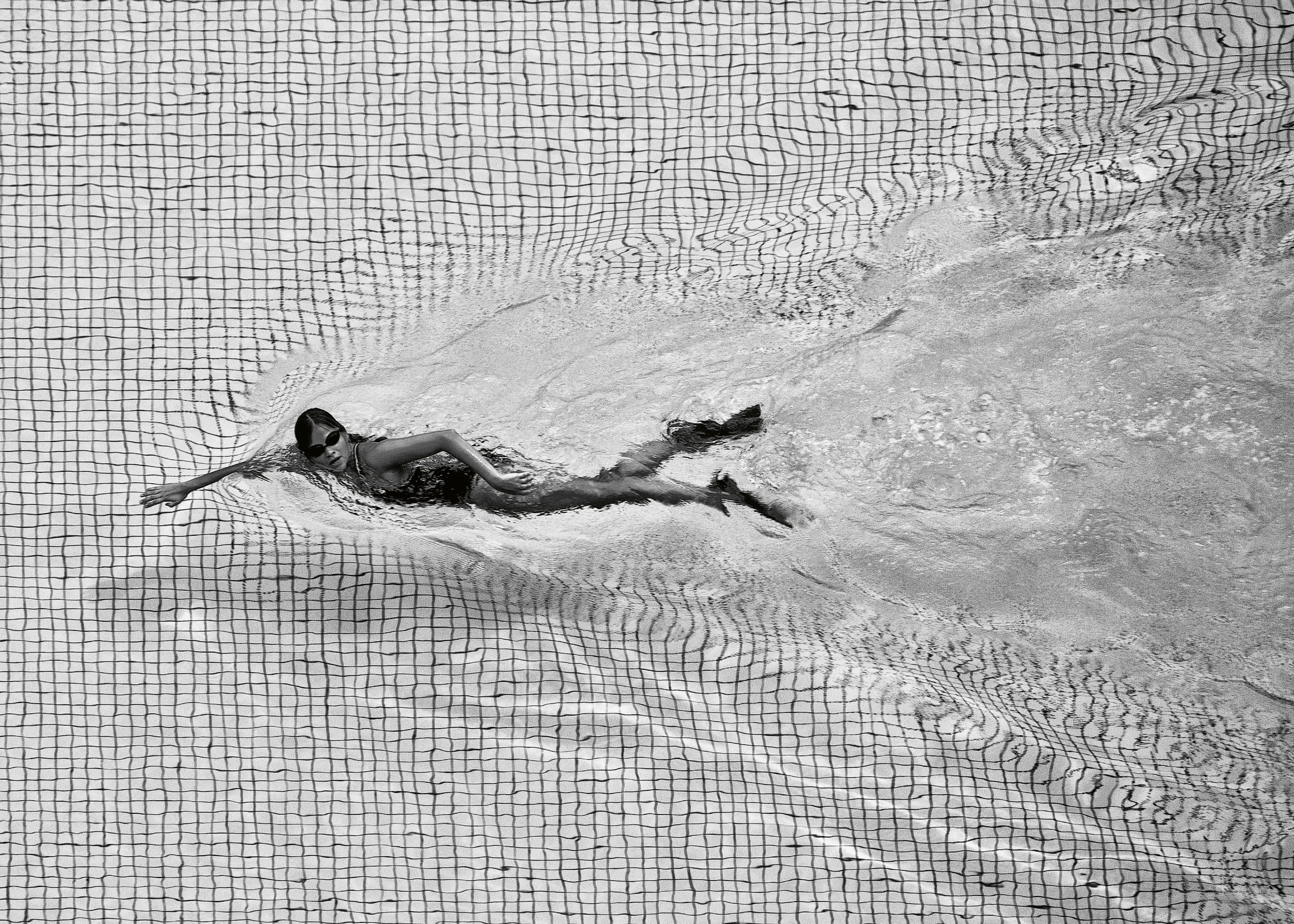 C.S. Tjandra - Dynamic Pool Swimmer Poster 0