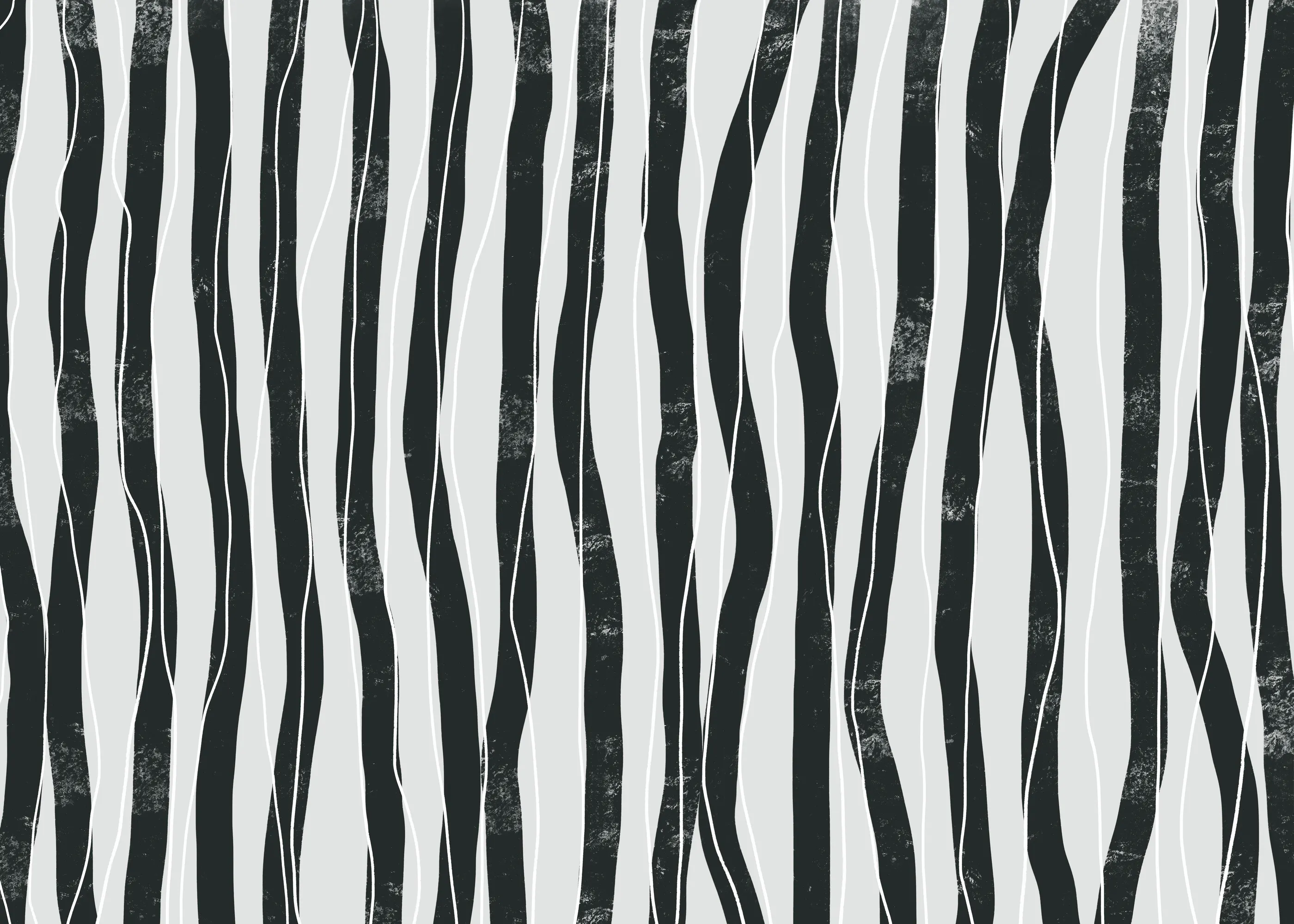 uplusmestudio - Wave Stripes Print 0