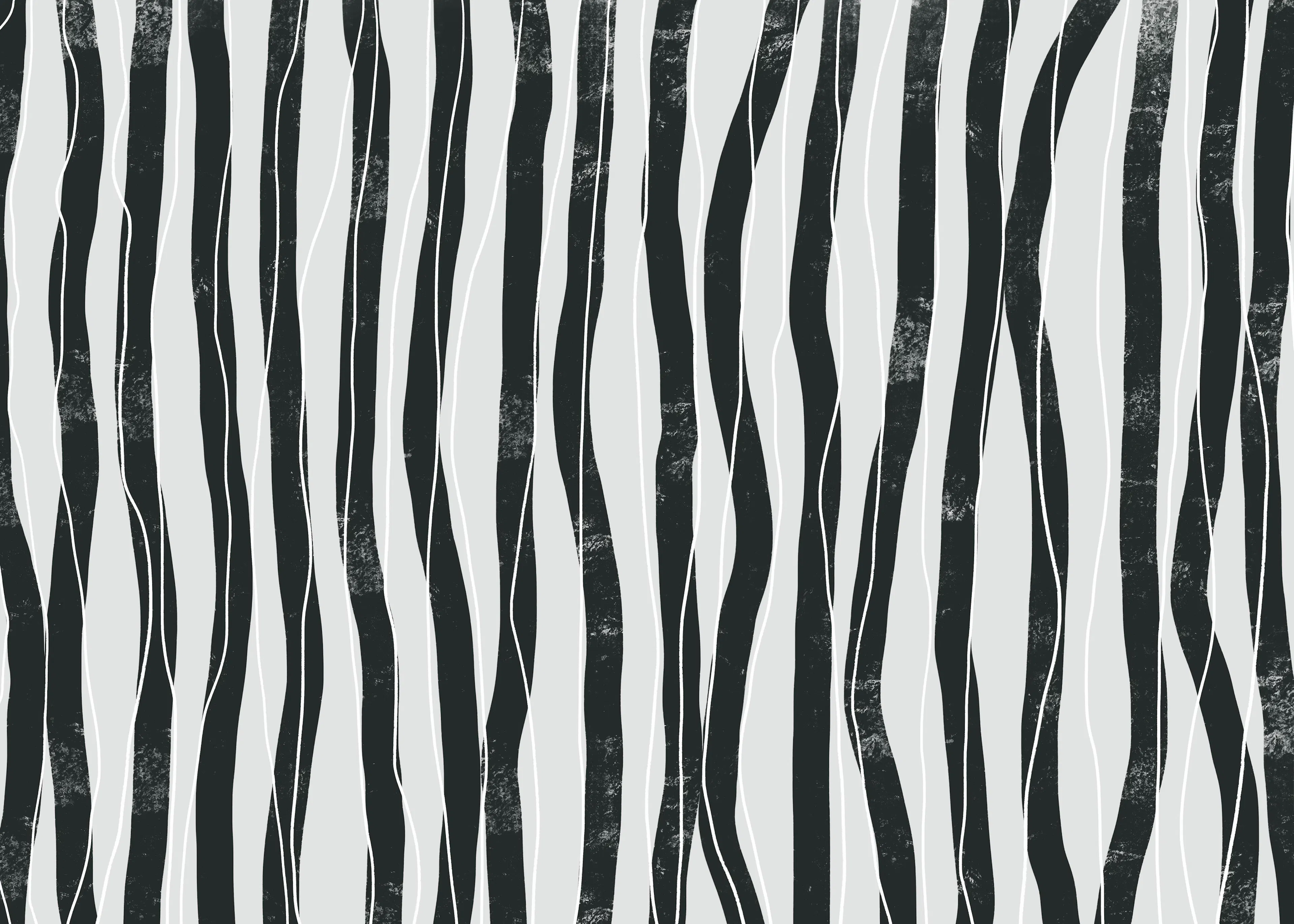 uplusmestudio - Wave Stripes Print 0