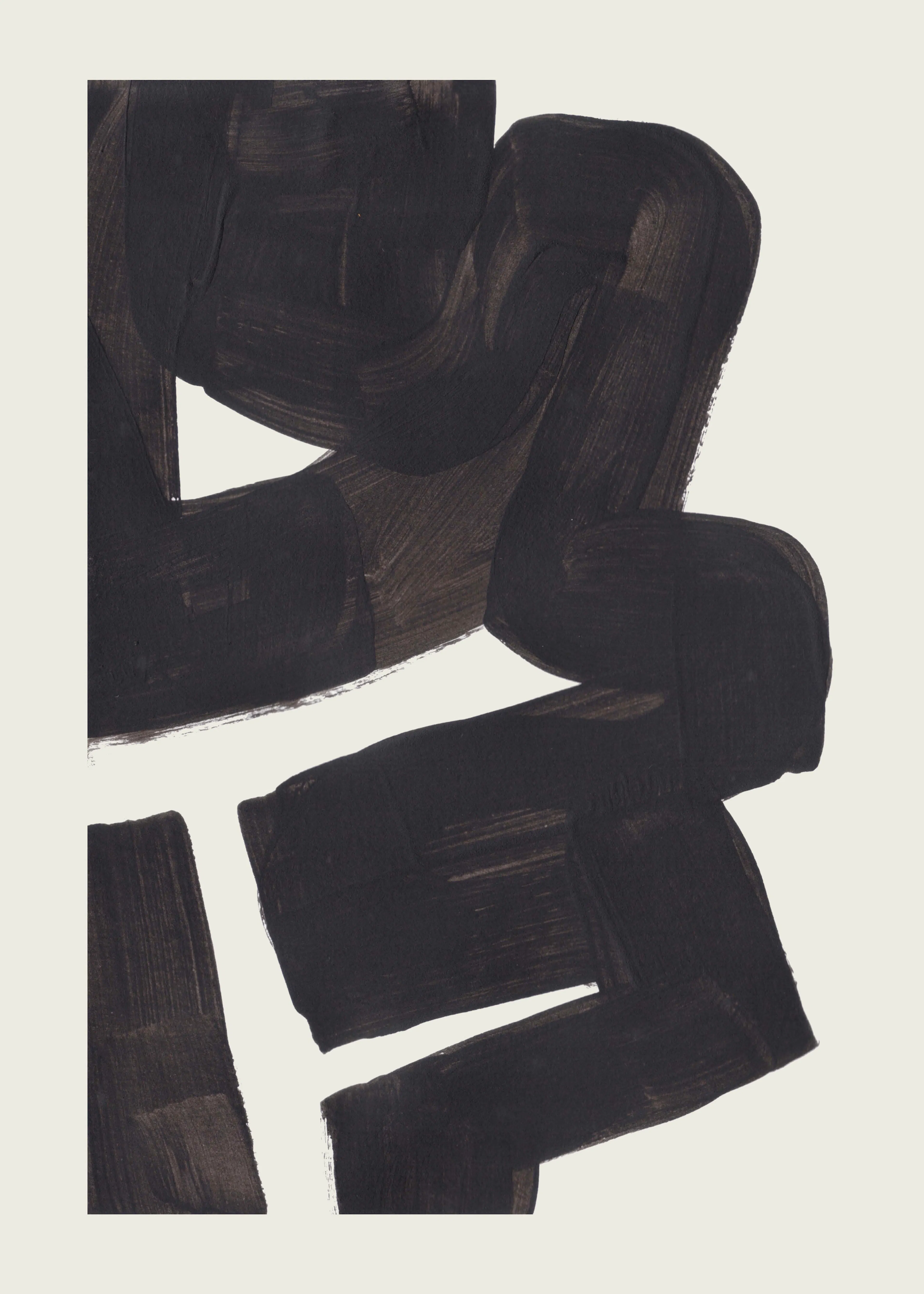 Ejaaz Haniff - Bold Black Gestures Poster 0