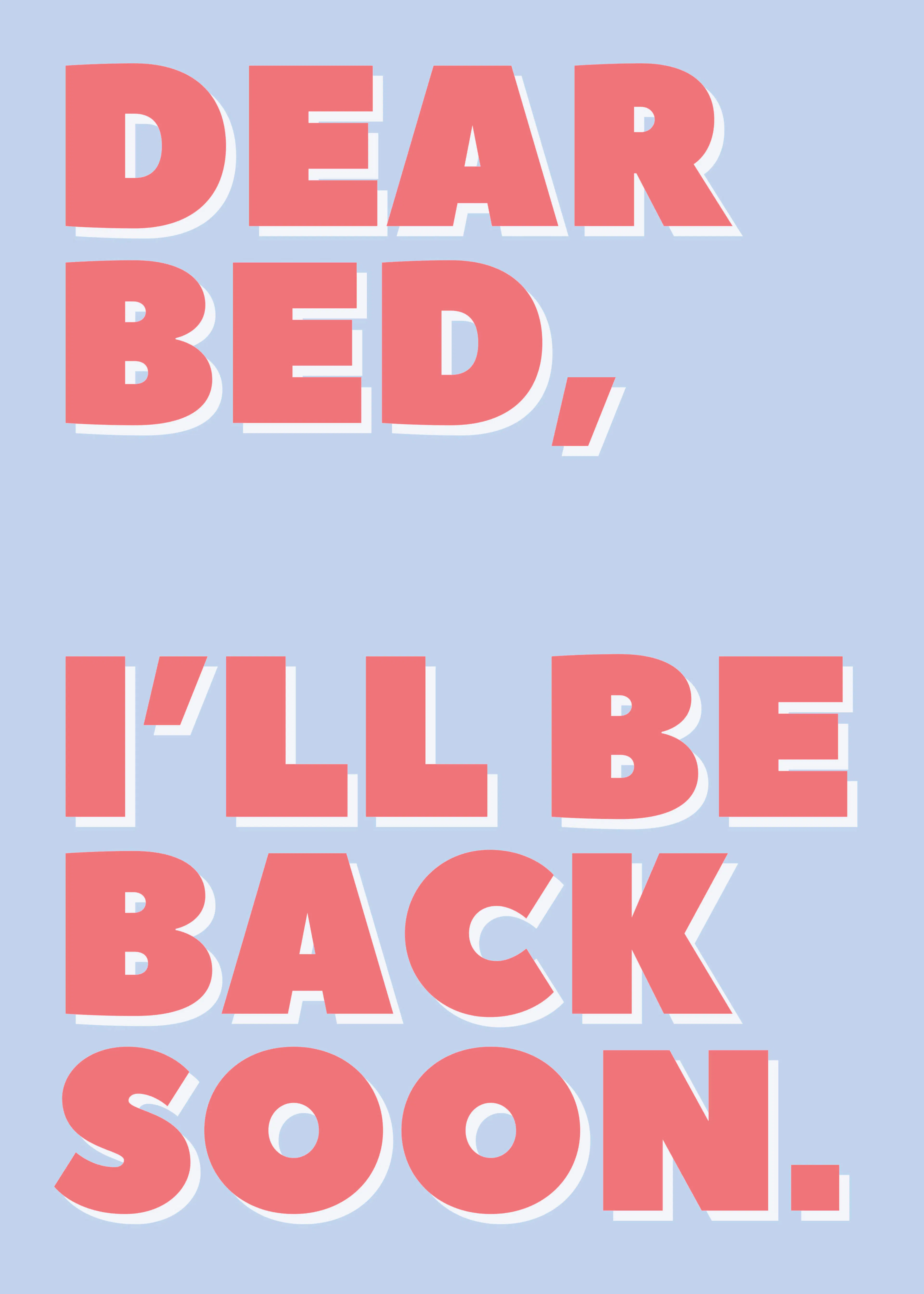 Athene Fritsch - Letter to My Bed Poster 0