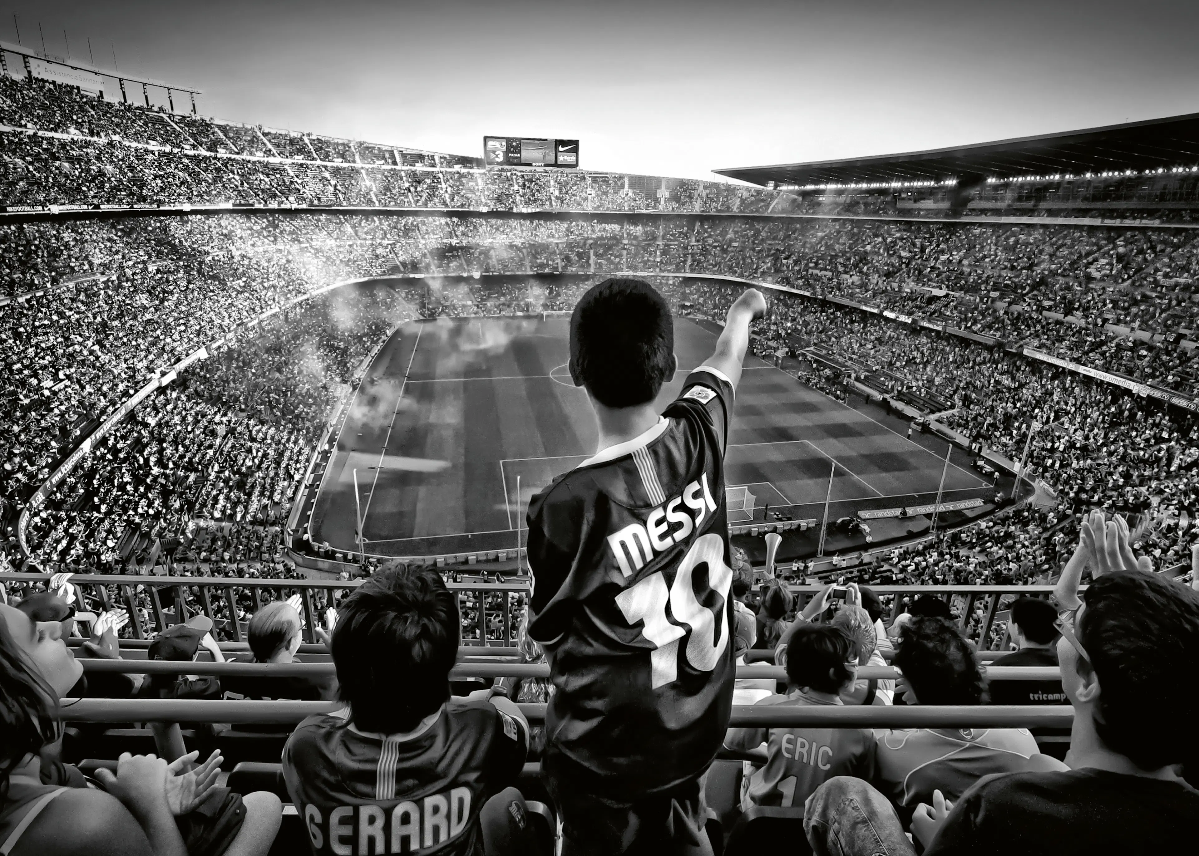 Clemens Geiger - Young Fan Points Stadium Print 0