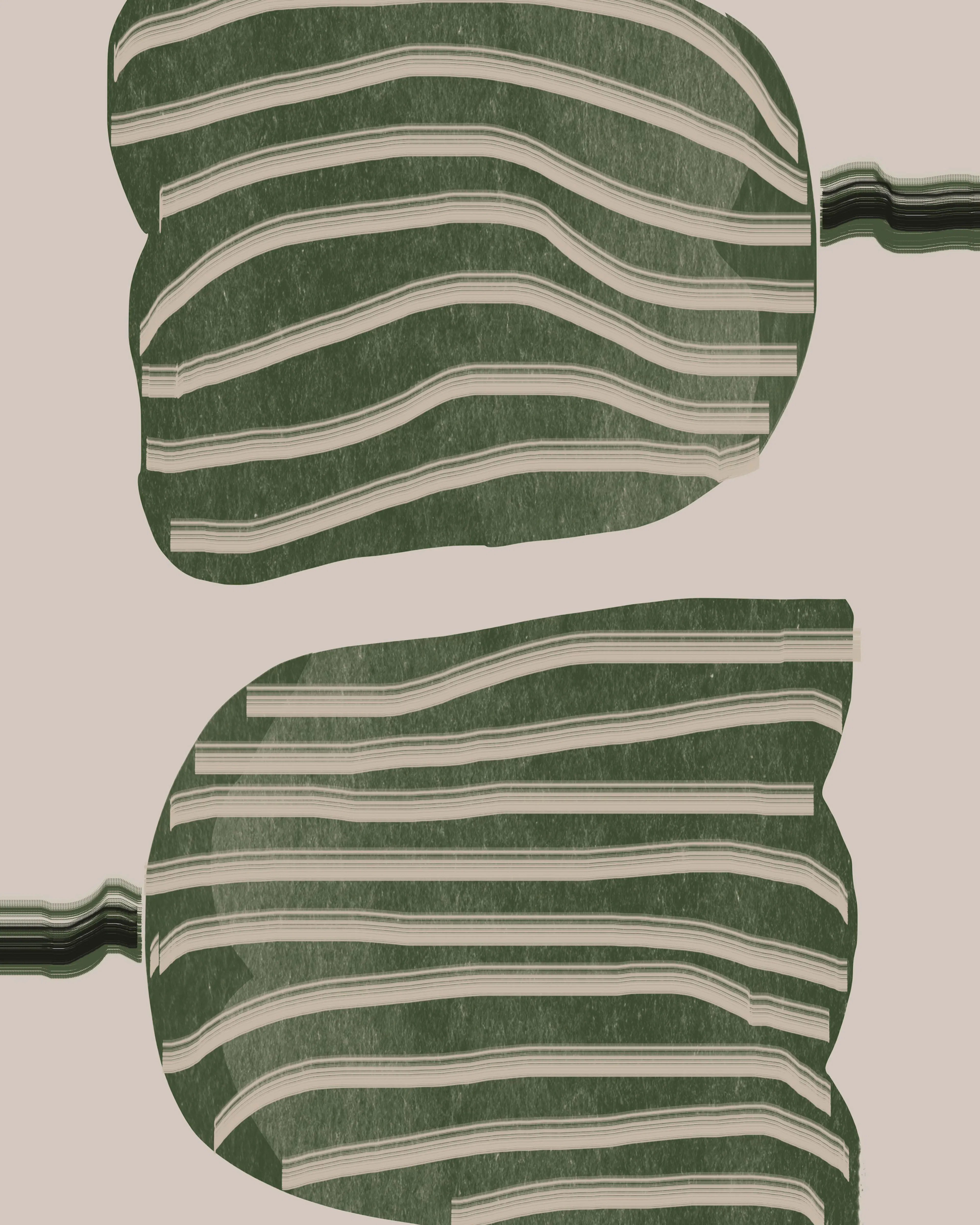 THE MIUUS STUDIO - Tulipes abstraites Poster 0