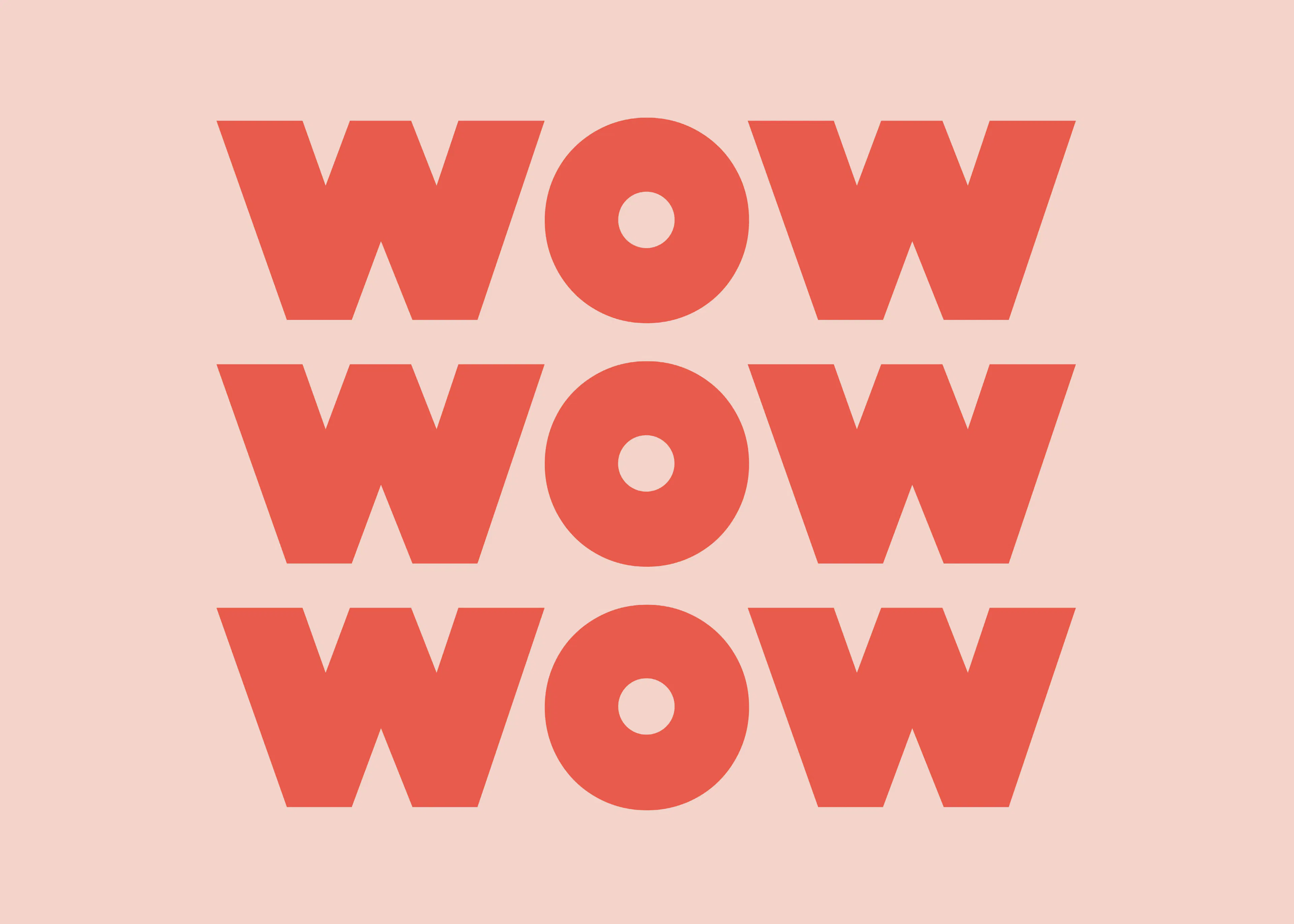 FINE FINE STUFF - Modern Wow Statement Poster 0