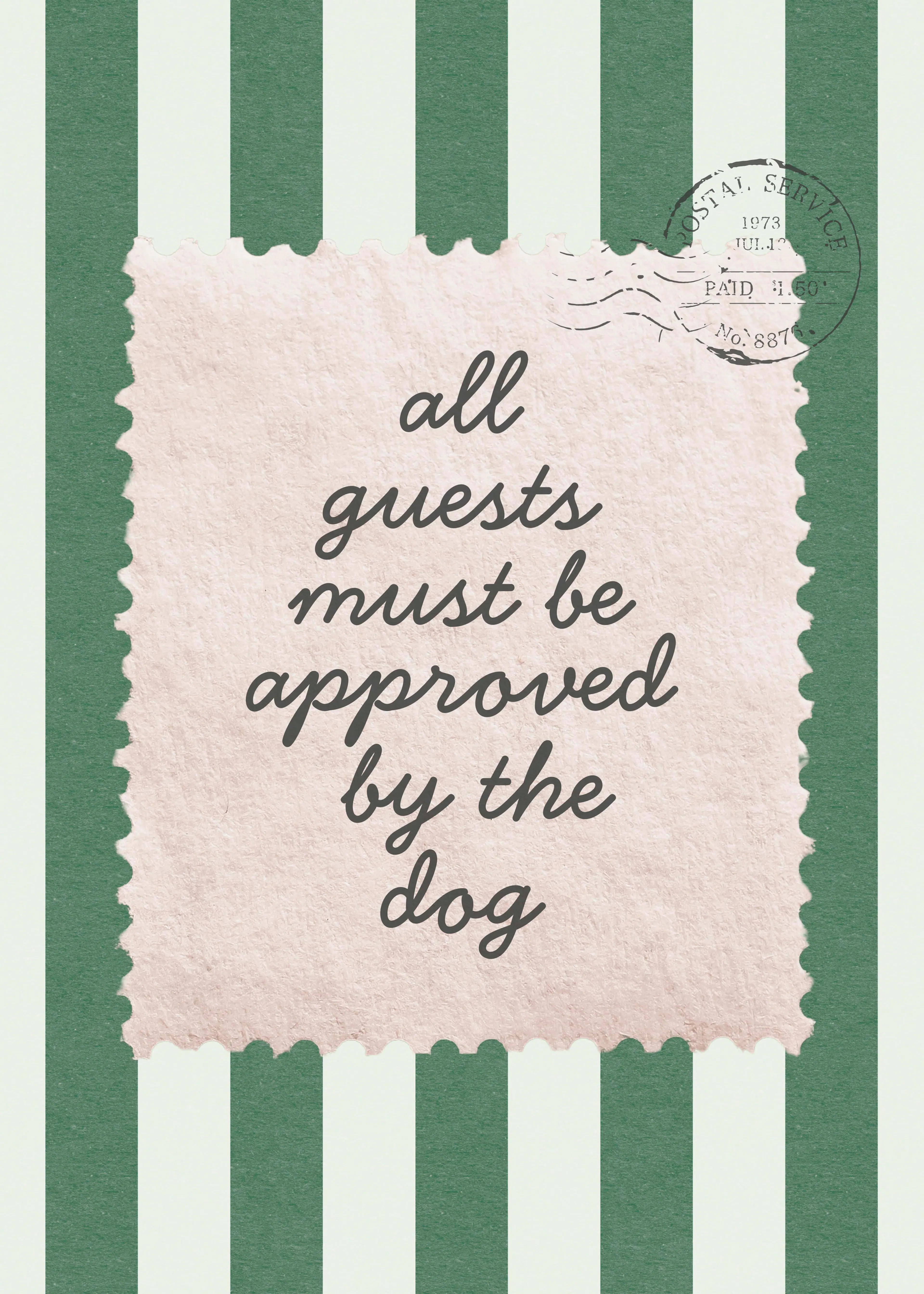 Jolly and Dash - All Guests Approved By Dog Poster 0