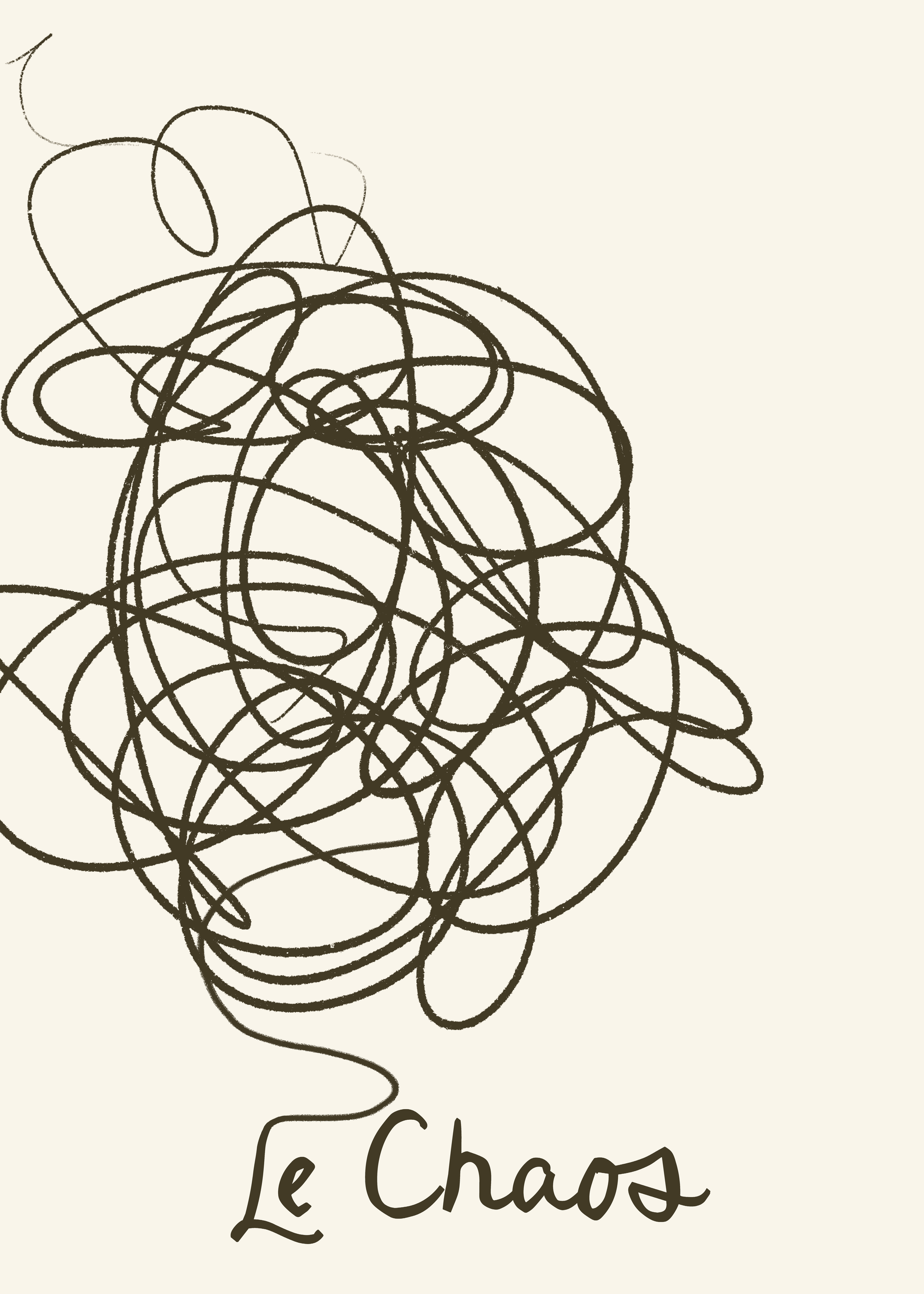 Treechild - Tangled Lines of Chaos Poster