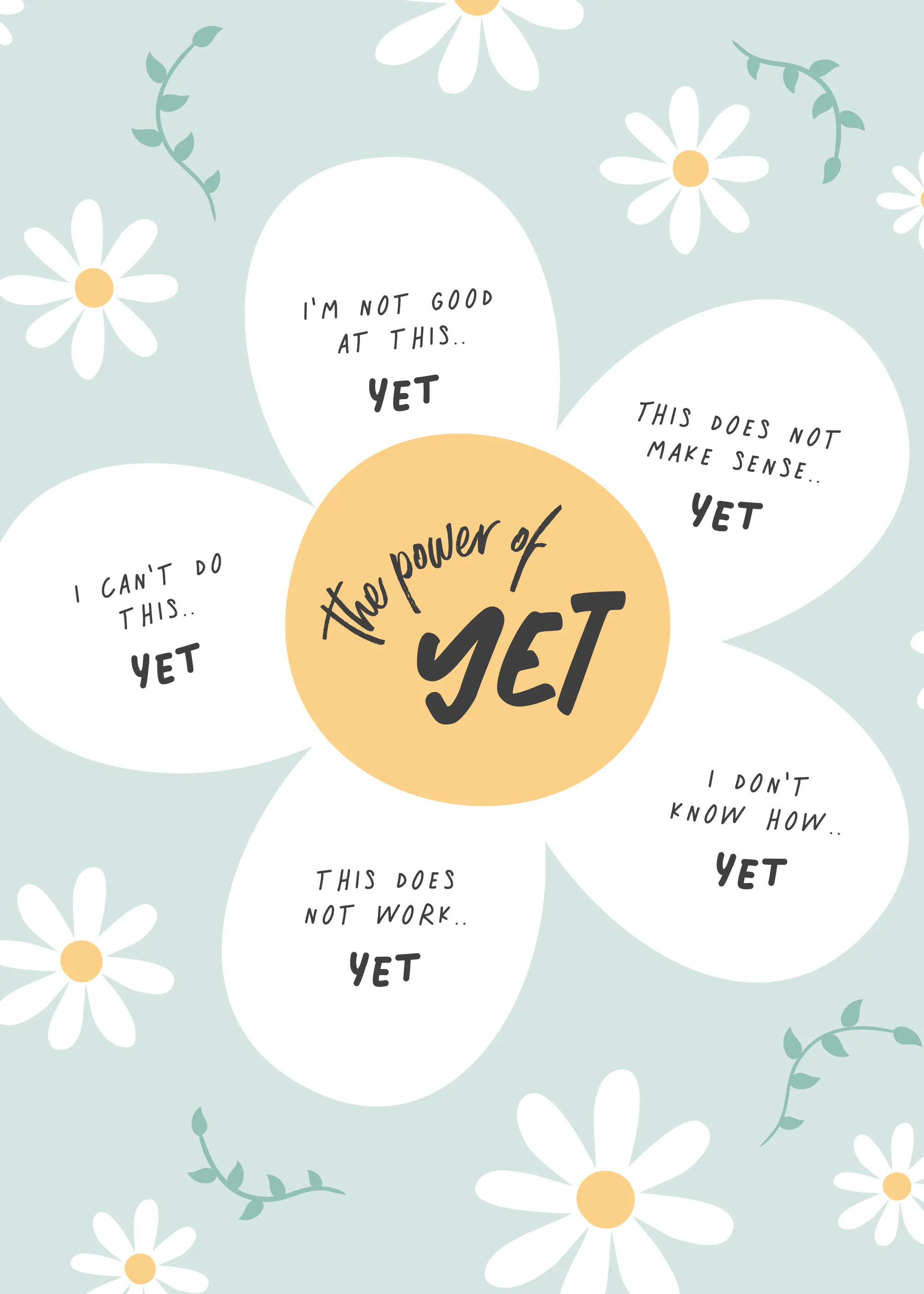 KsanaKalpa - The Power Of Yet Daisy Poster 0