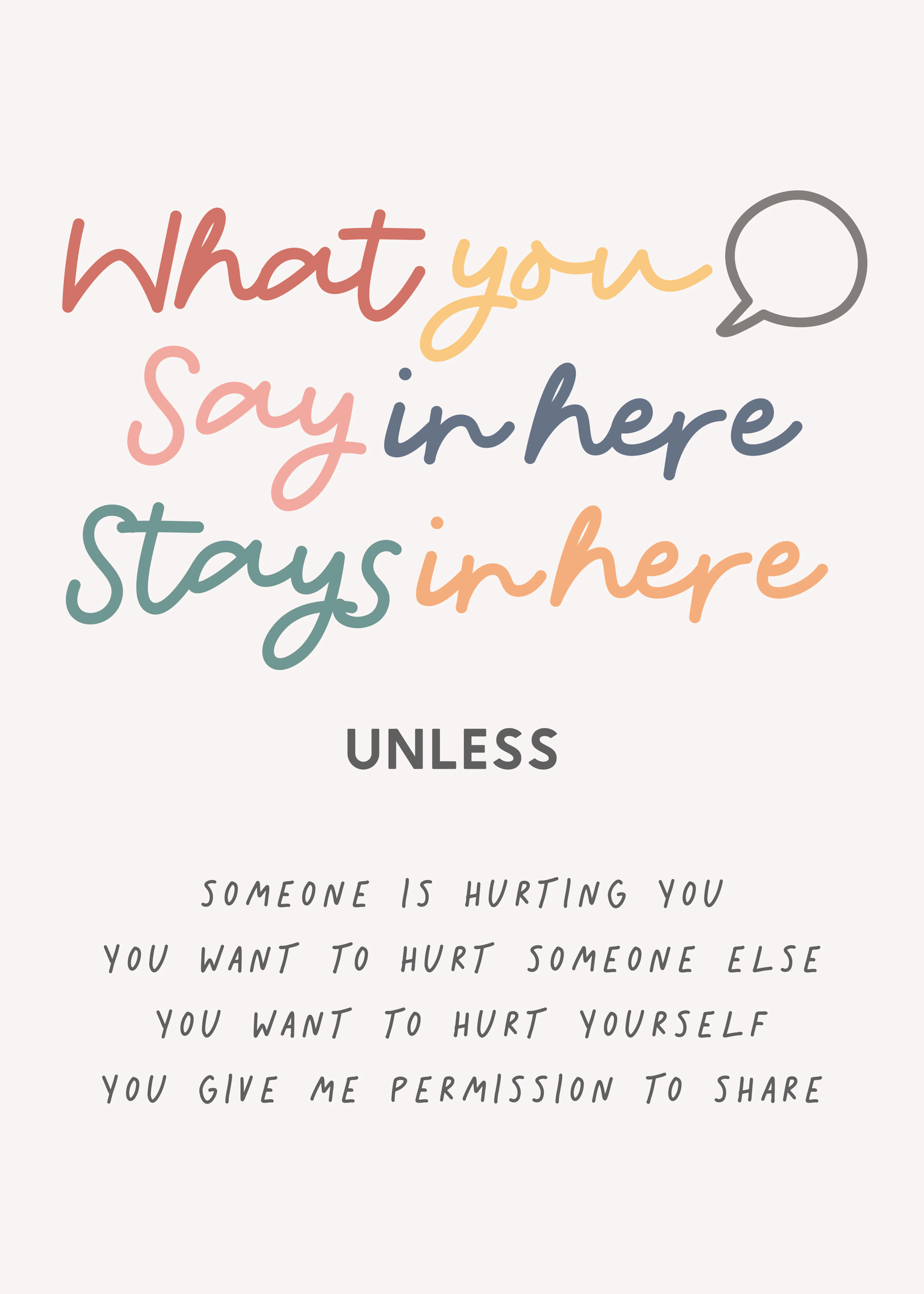 KsanaKalpa - Safe Space Rules Poster 0