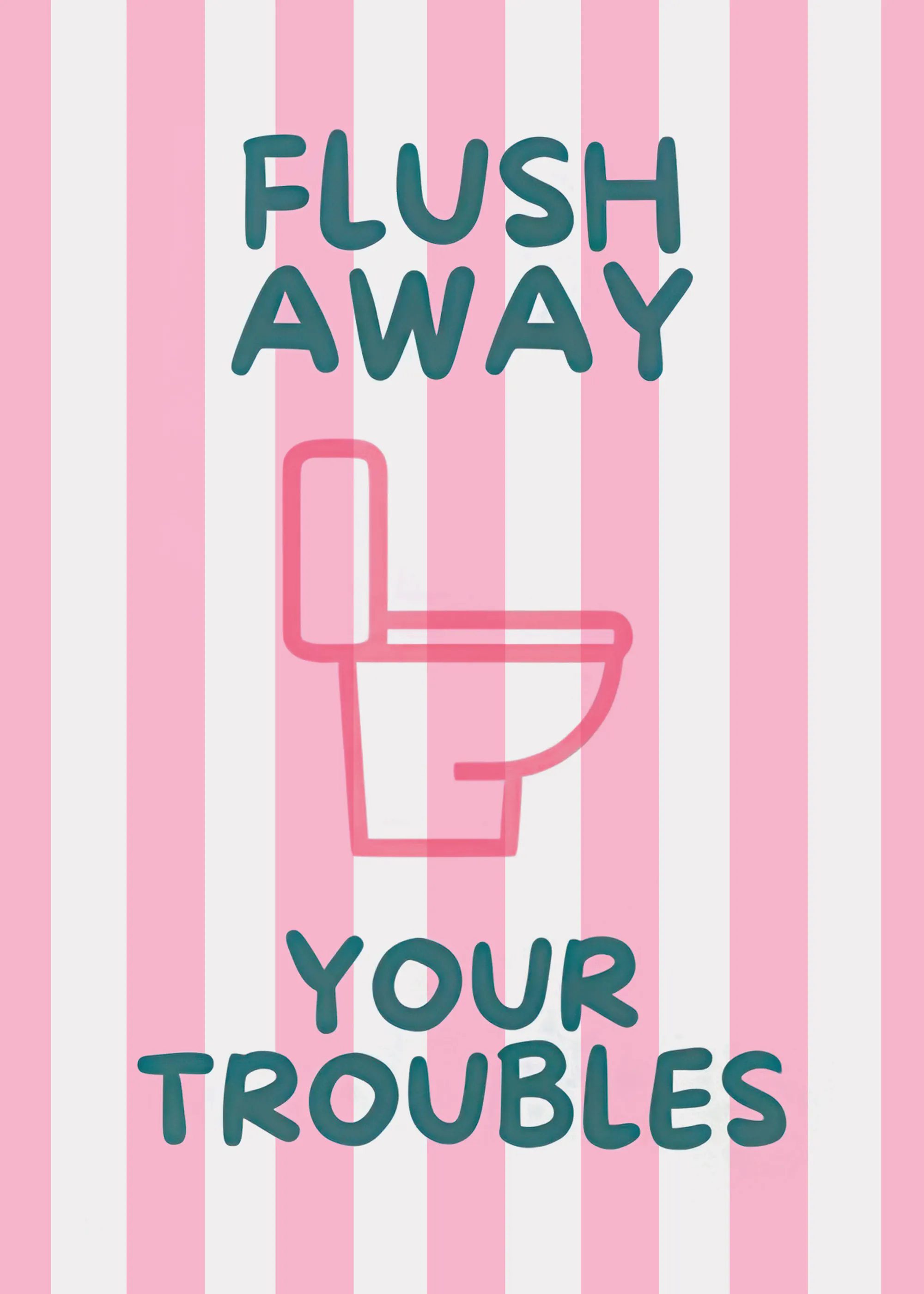 Neetesh Kumar - Flush Away Your Troubles Poster 0