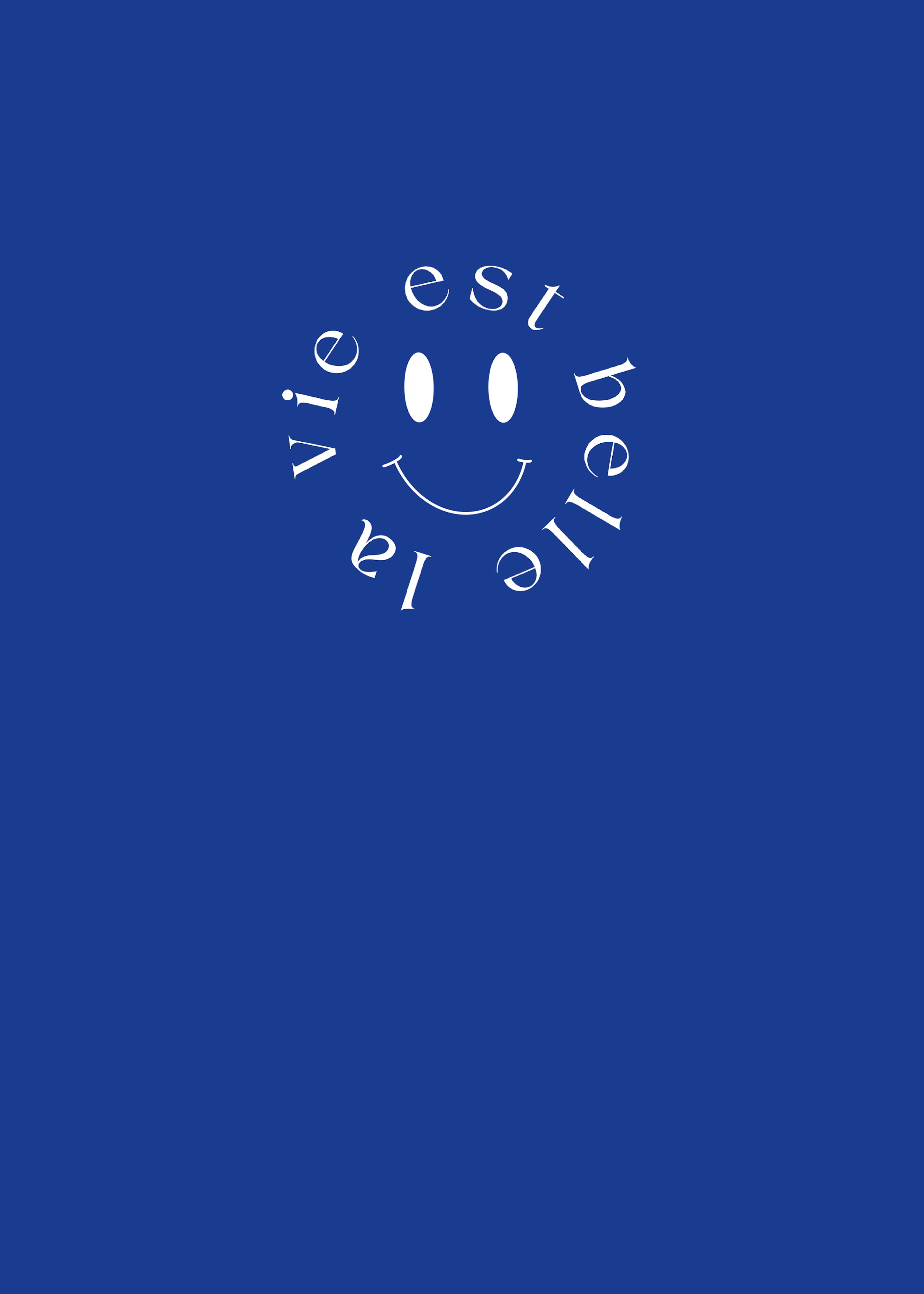 Anne-Marie Volfova - La Vie Est Belle Smiley Poster 0