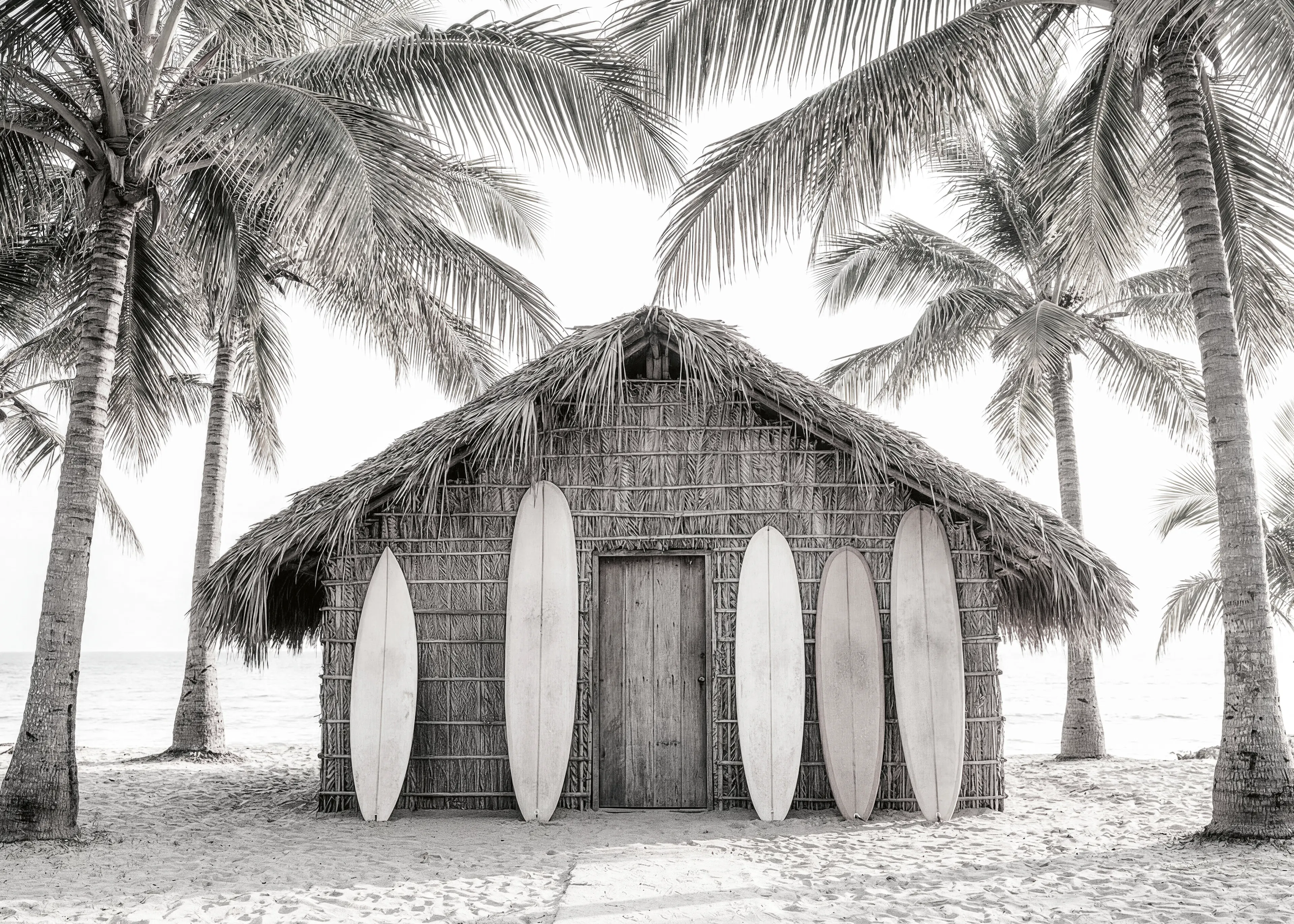 Kathrin Pienaar - Beach Hutbw Plakat 0