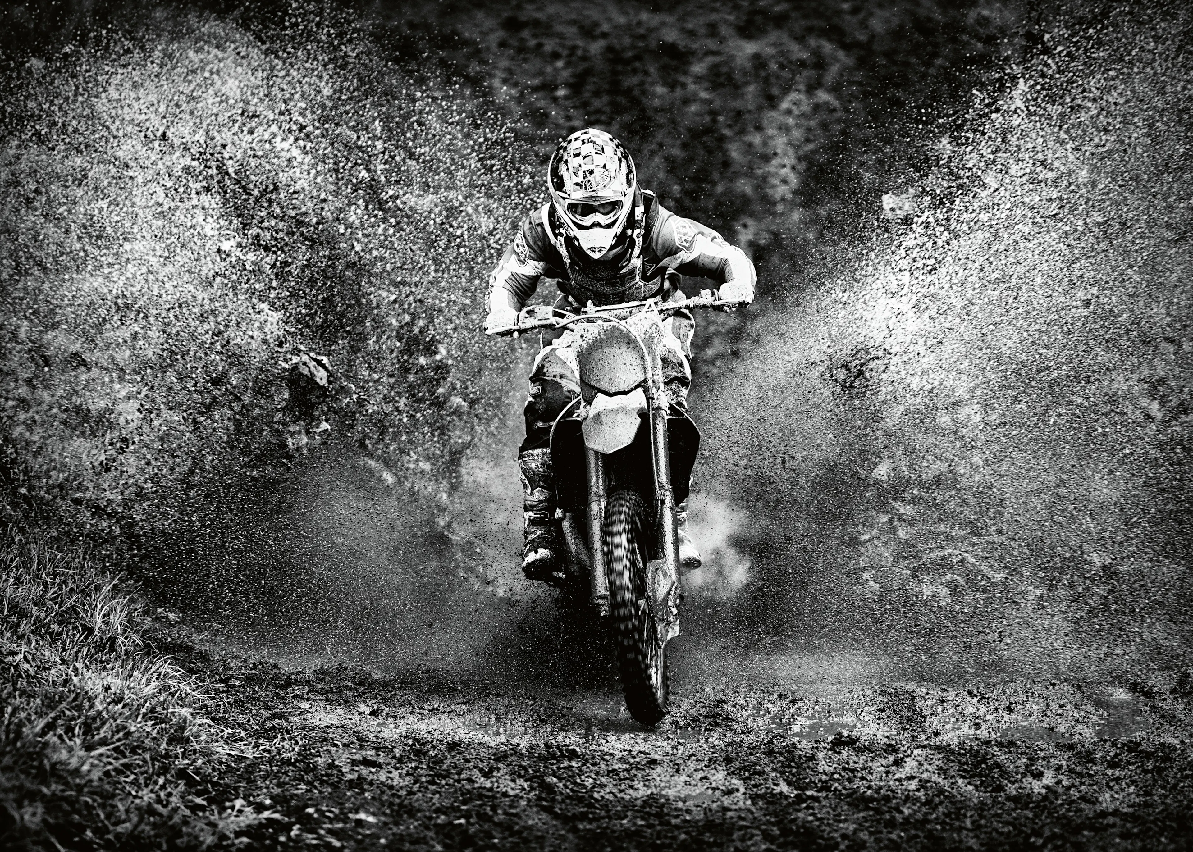 PAUL GOMEZ - Motocross Mud Splash Plakat 0