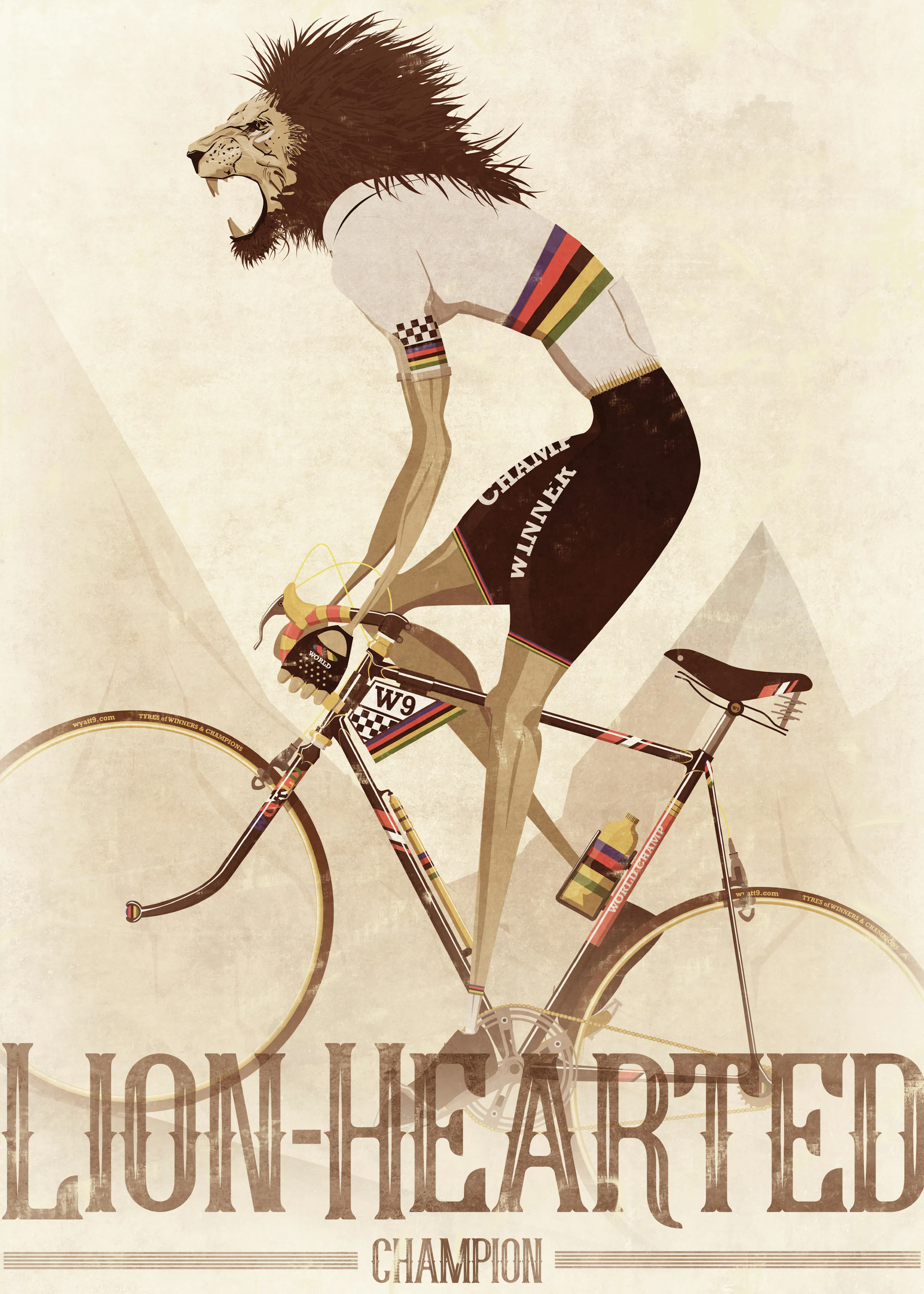Wyatt 9 - häftig cykelchampion Poster 0