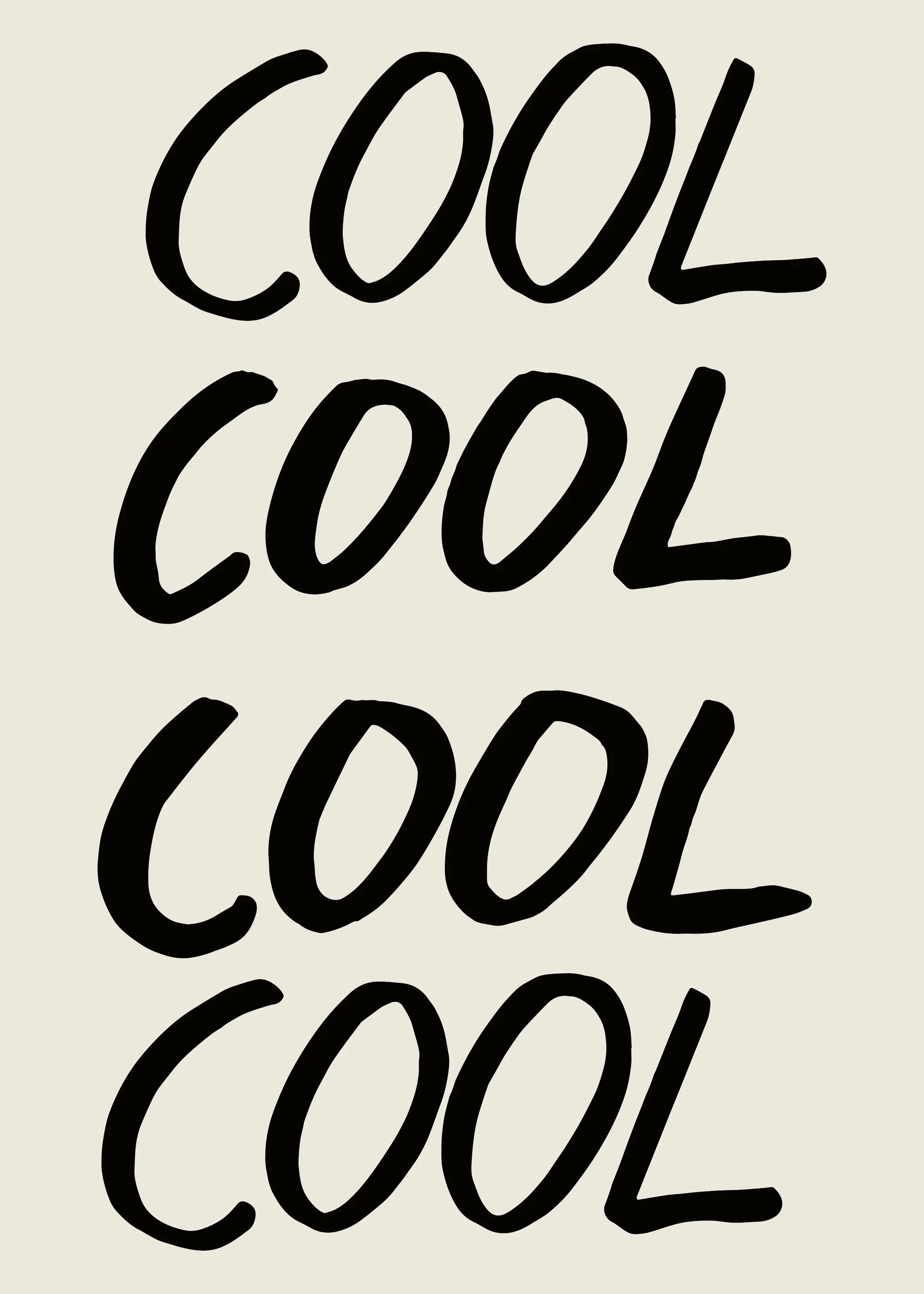 Pictufy Studio - Simply Cool Statement Poster 0